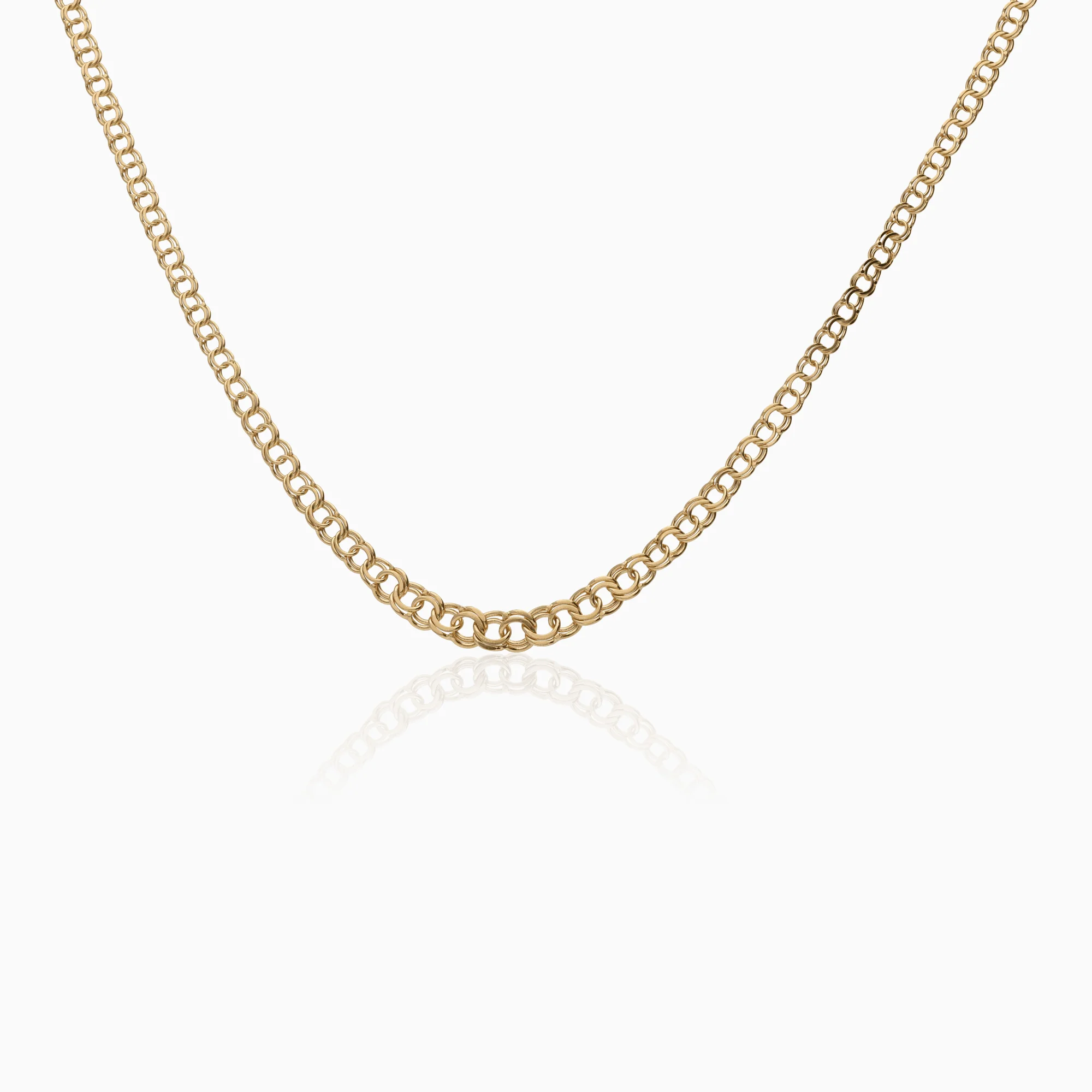Bismarck chain 5.12g 18K gold