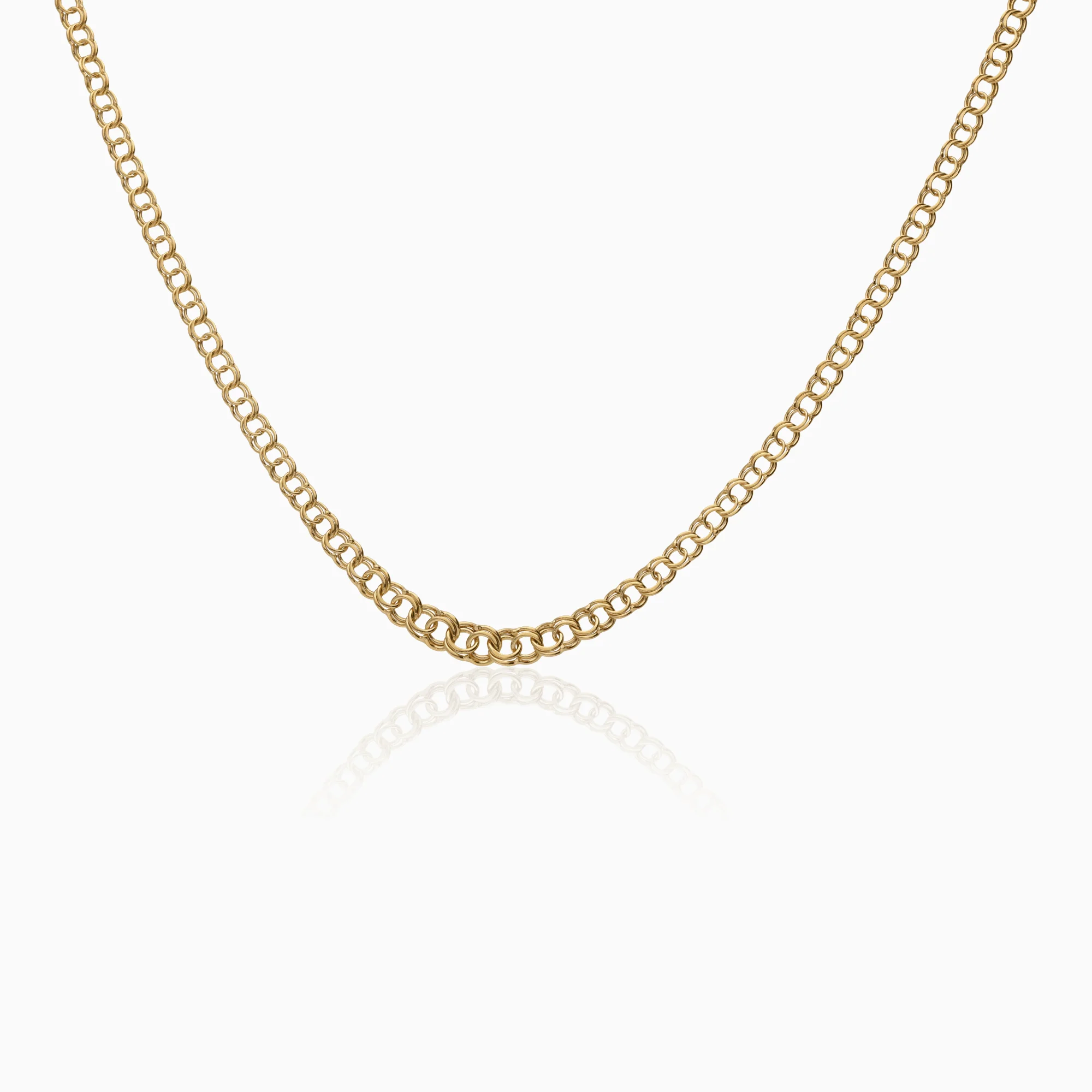 Bismarck chain 5.33g 18K gold