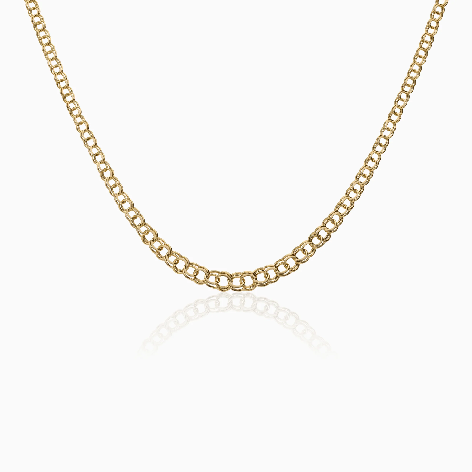 Bismarck link 8.80g 18K gold