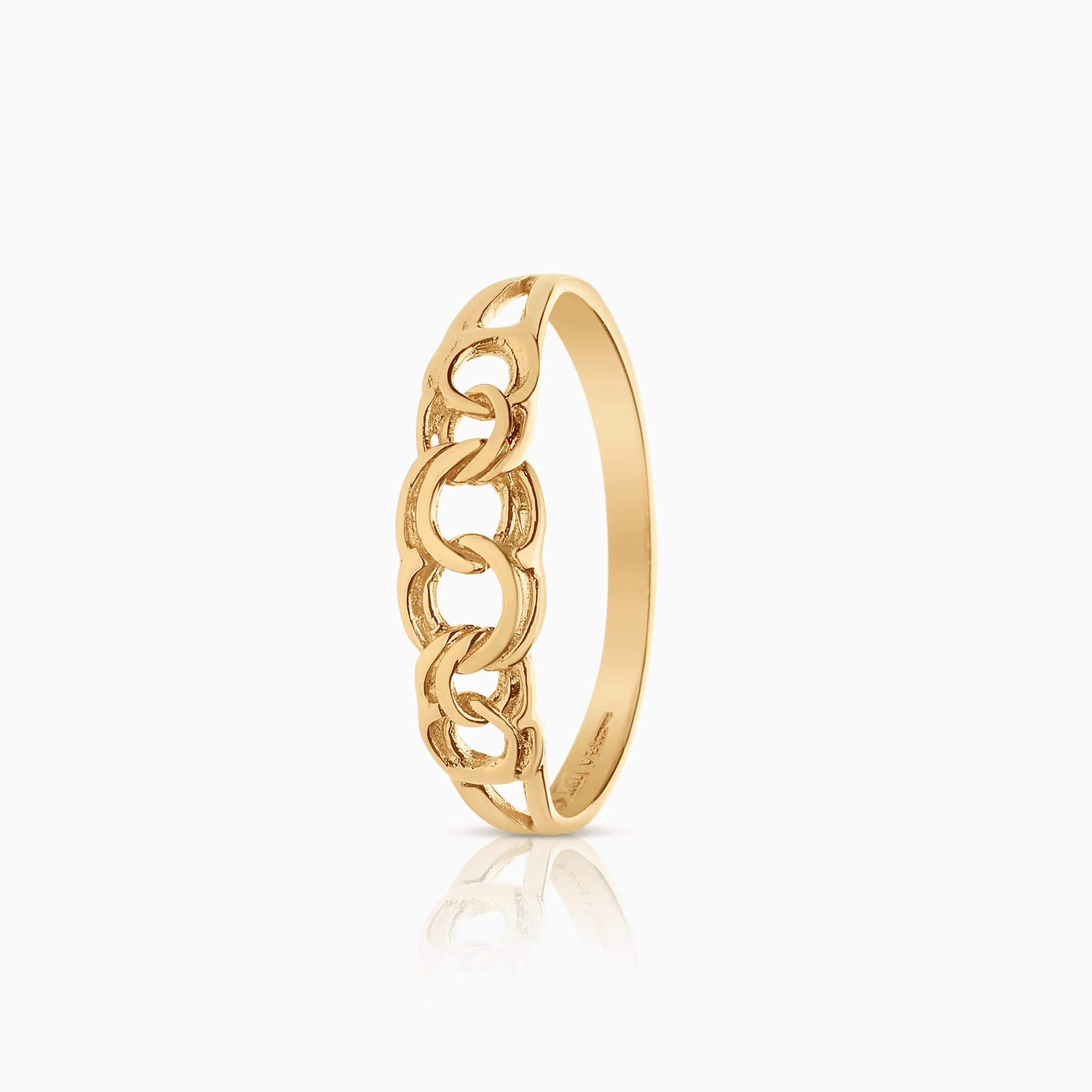 Bismarck ring 1.06g 18K gold