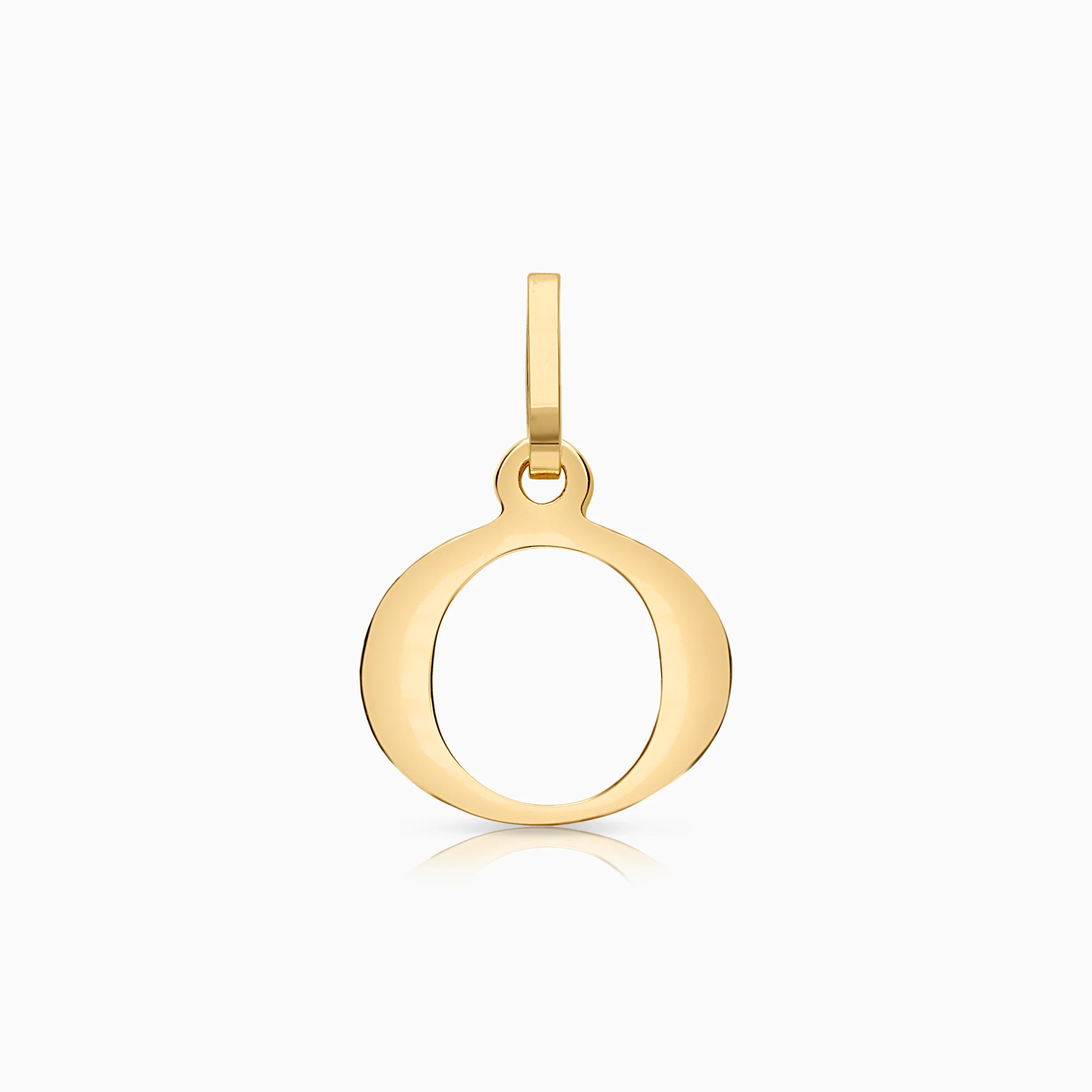 Letter pendant 0.42g 18K gold