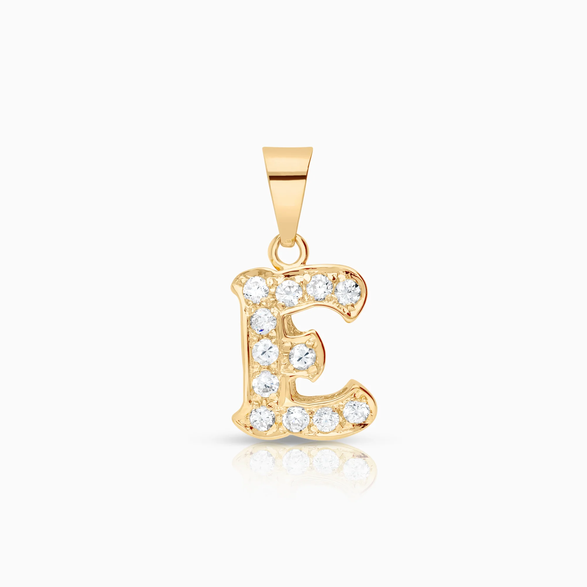 Letter pendant 1.58g 18K gold