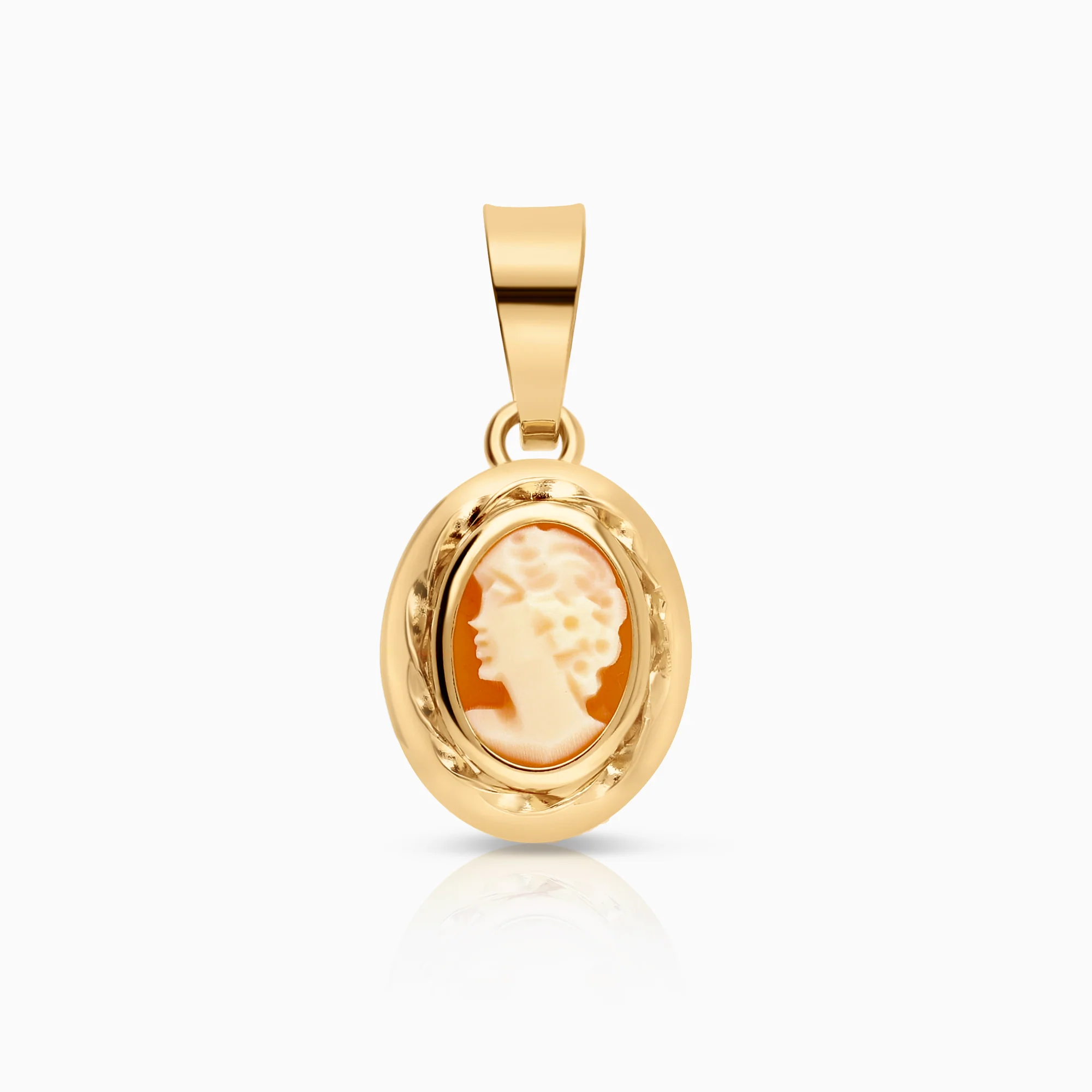Cameo pendant 0.65g 18K gold