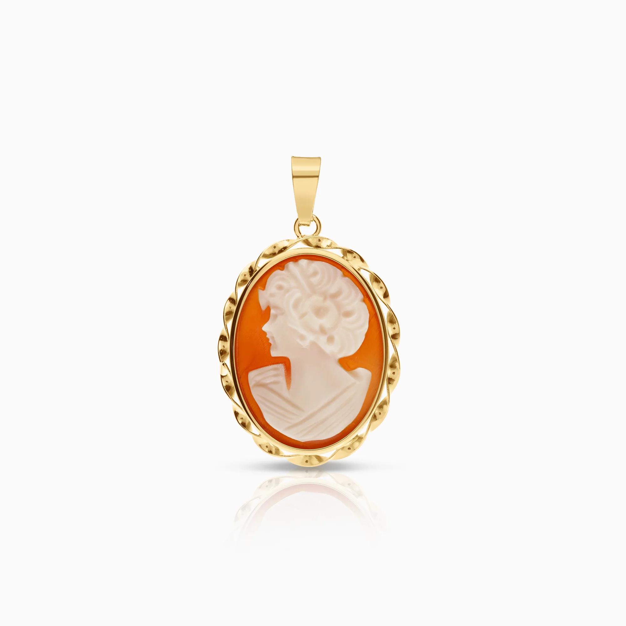 Cameo pendant 2.50g 18K gold