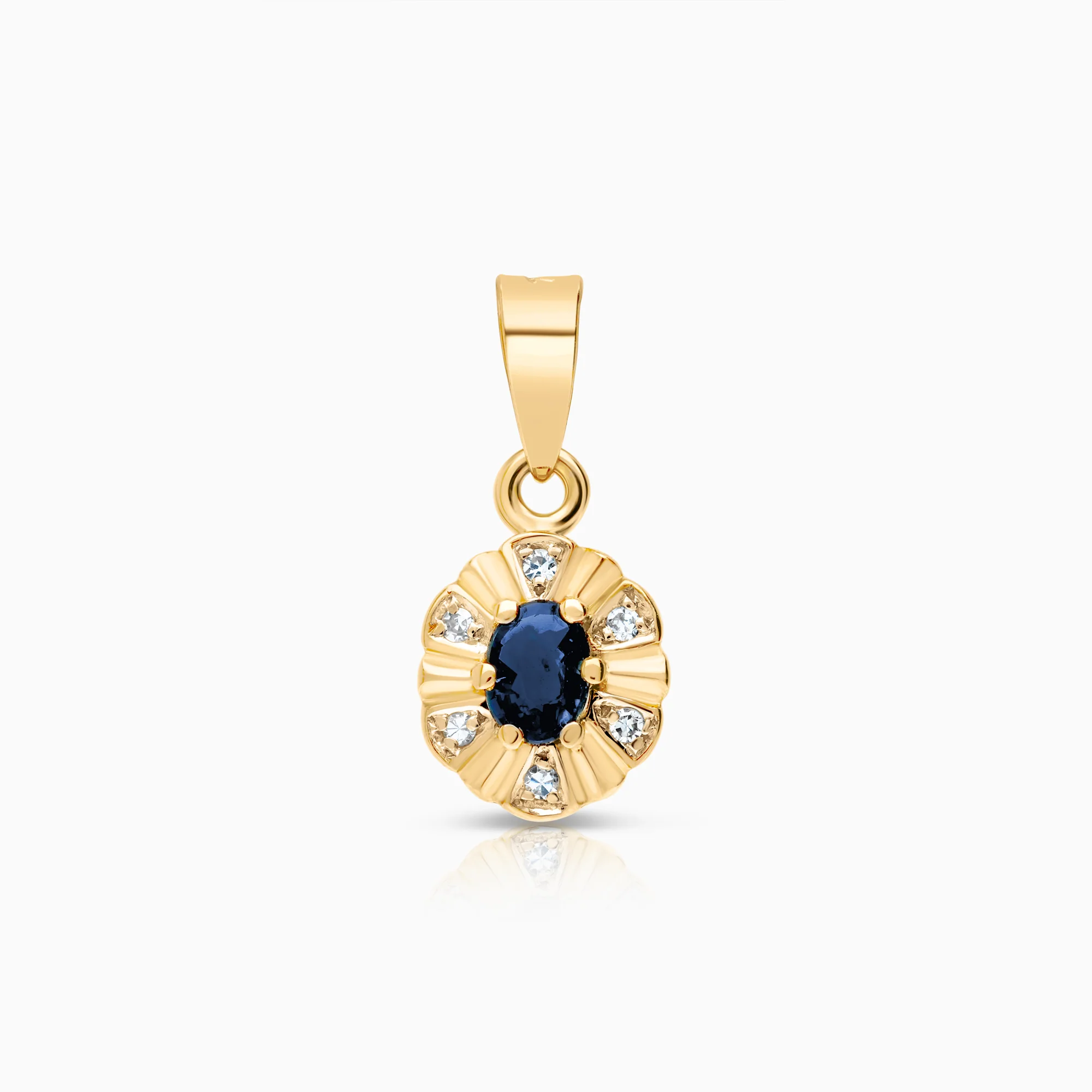 Carmosé pendant sapphire 0.78g 18K gold
