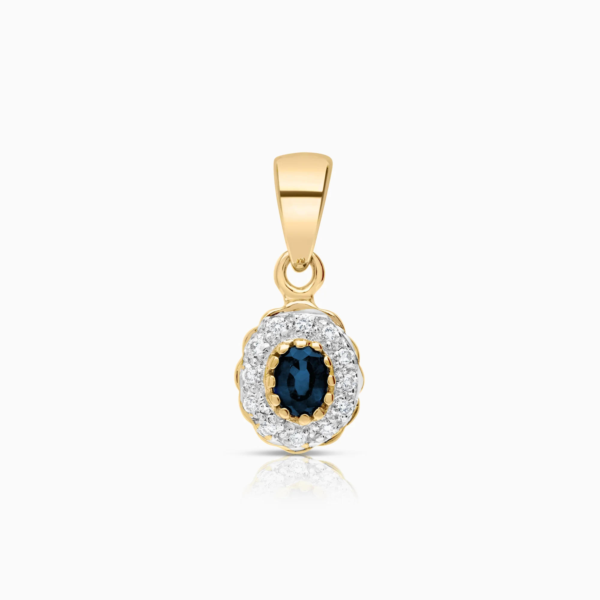 Carmosé pendant sapphire 1.17g 18K gold