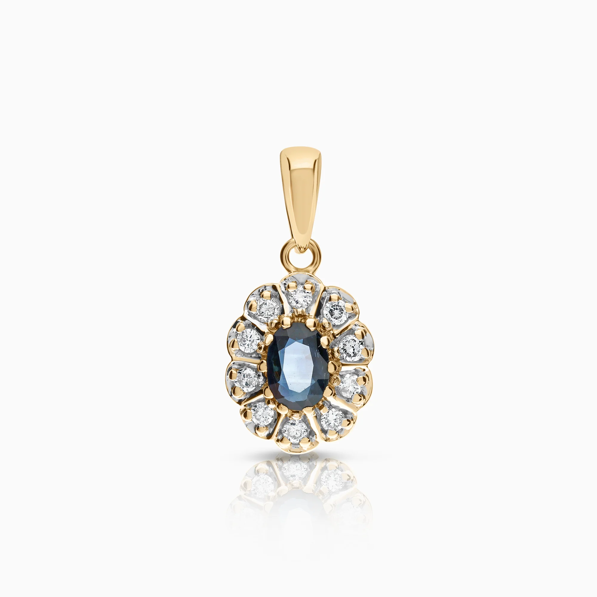 Carmosé pendant sapphire 2.34g 18K gold