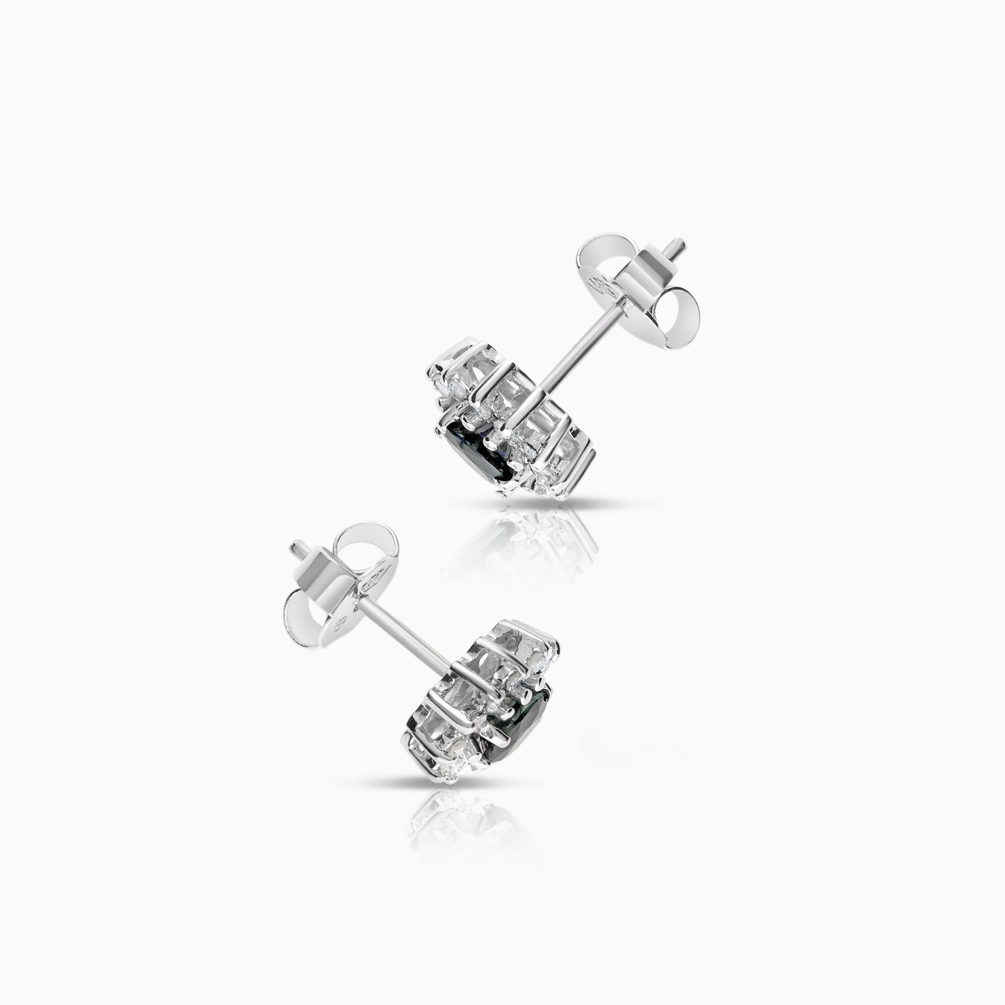 Carmosé earrings 0.16ct 18K white gold - Image 2