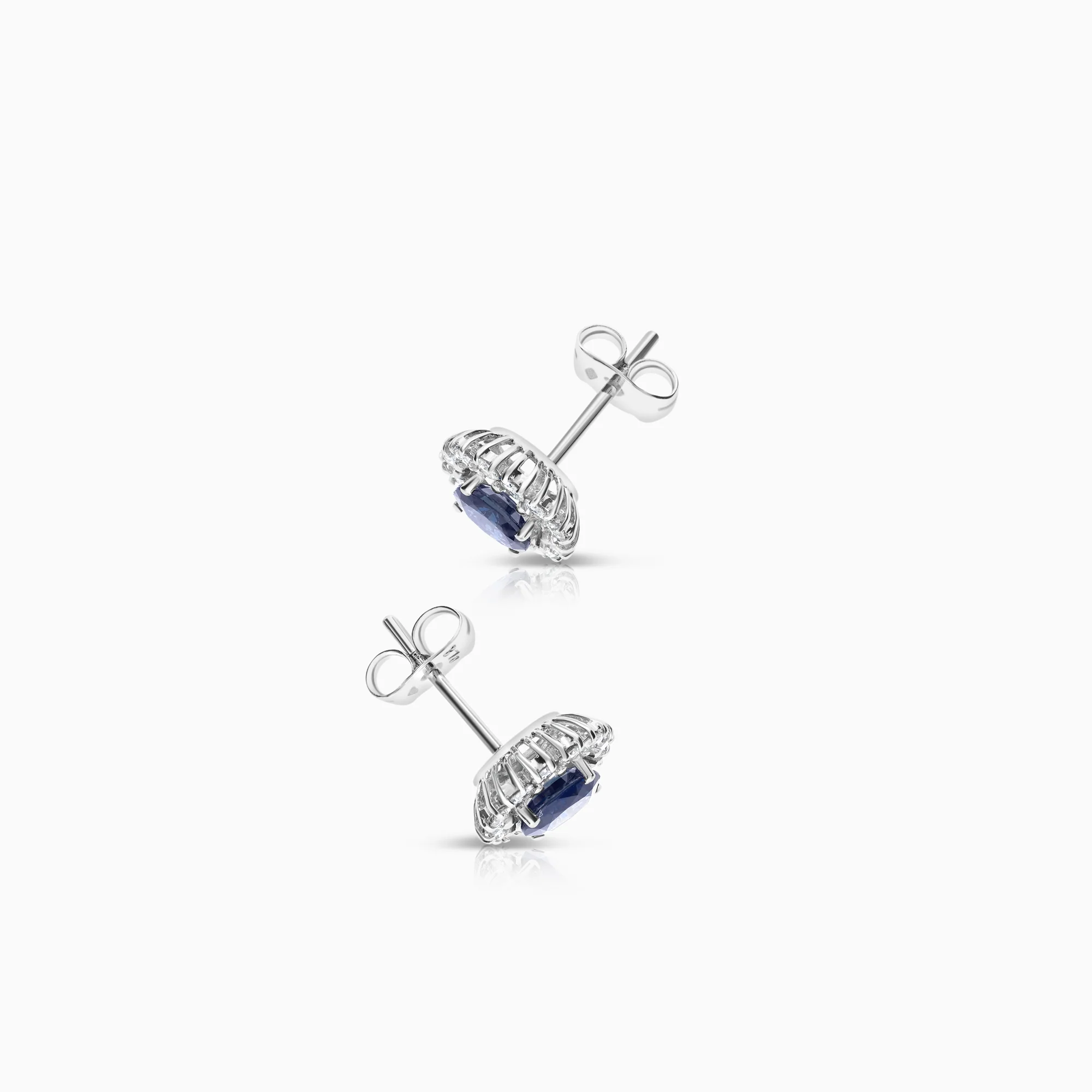 Carmosé earrings sapphires 2.12g 18K white gold - Image 2