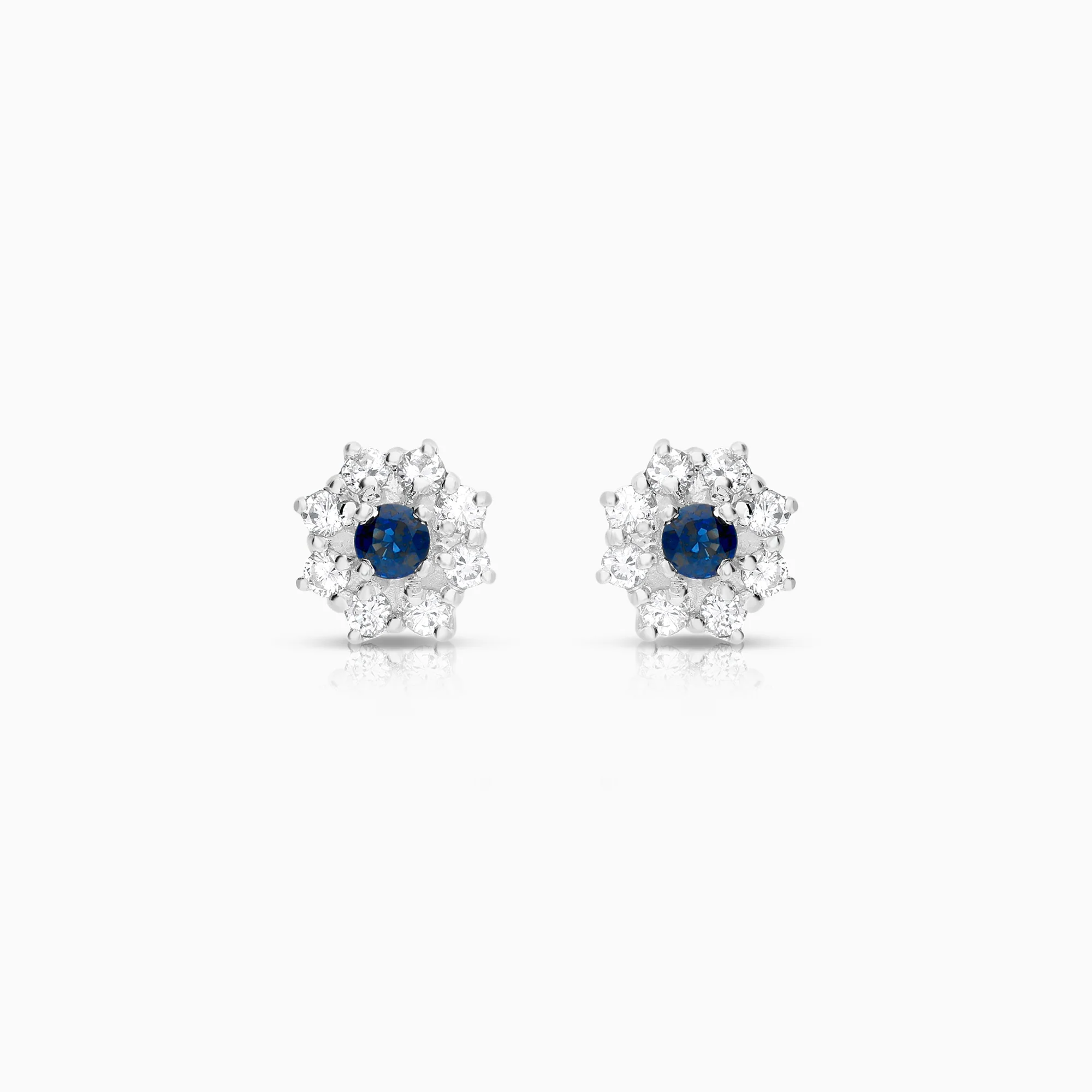 Carmosé earrings sapphires 2.31g 18K white gold