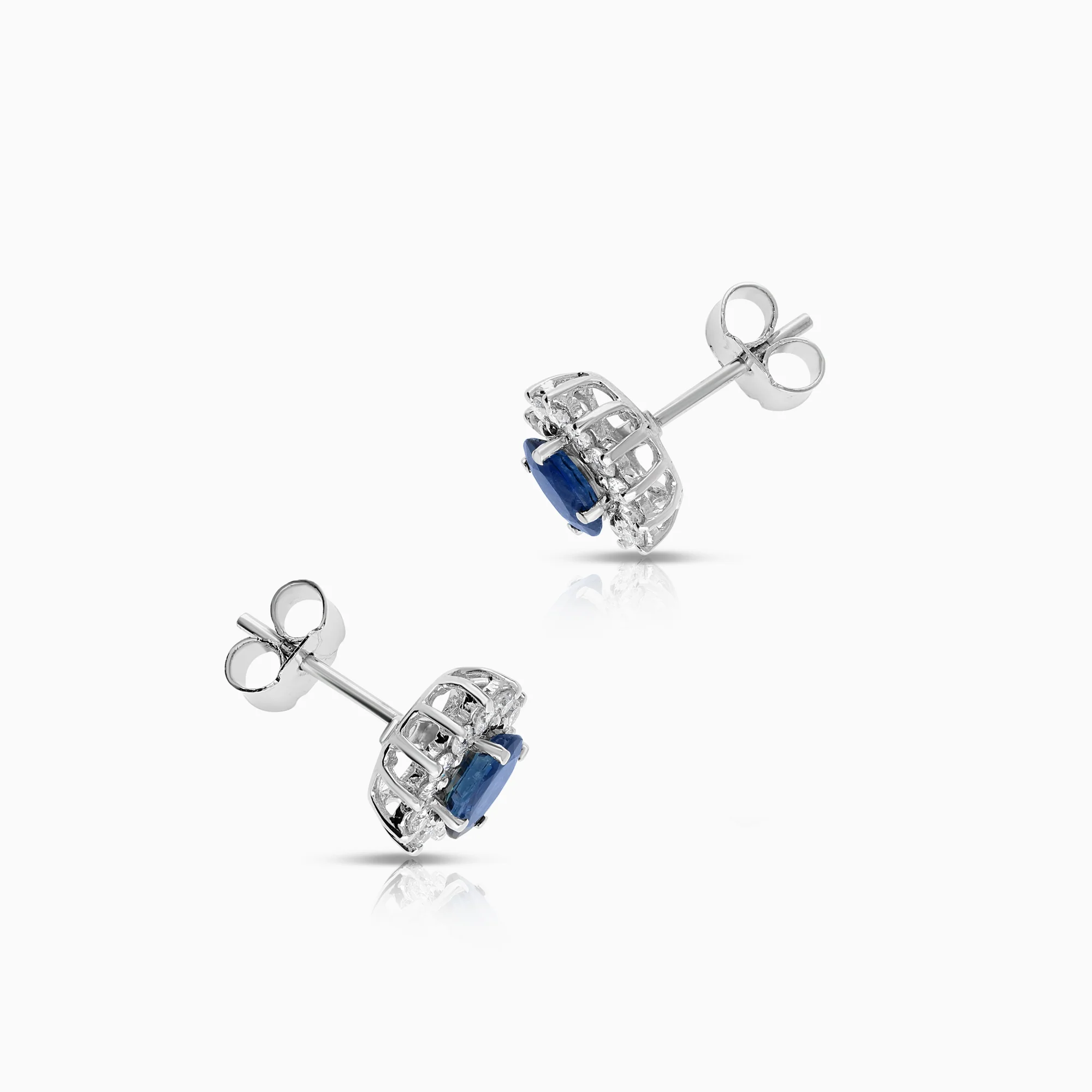 Carmosé earrings sapphires 2.64g 18K white gold - Image 2