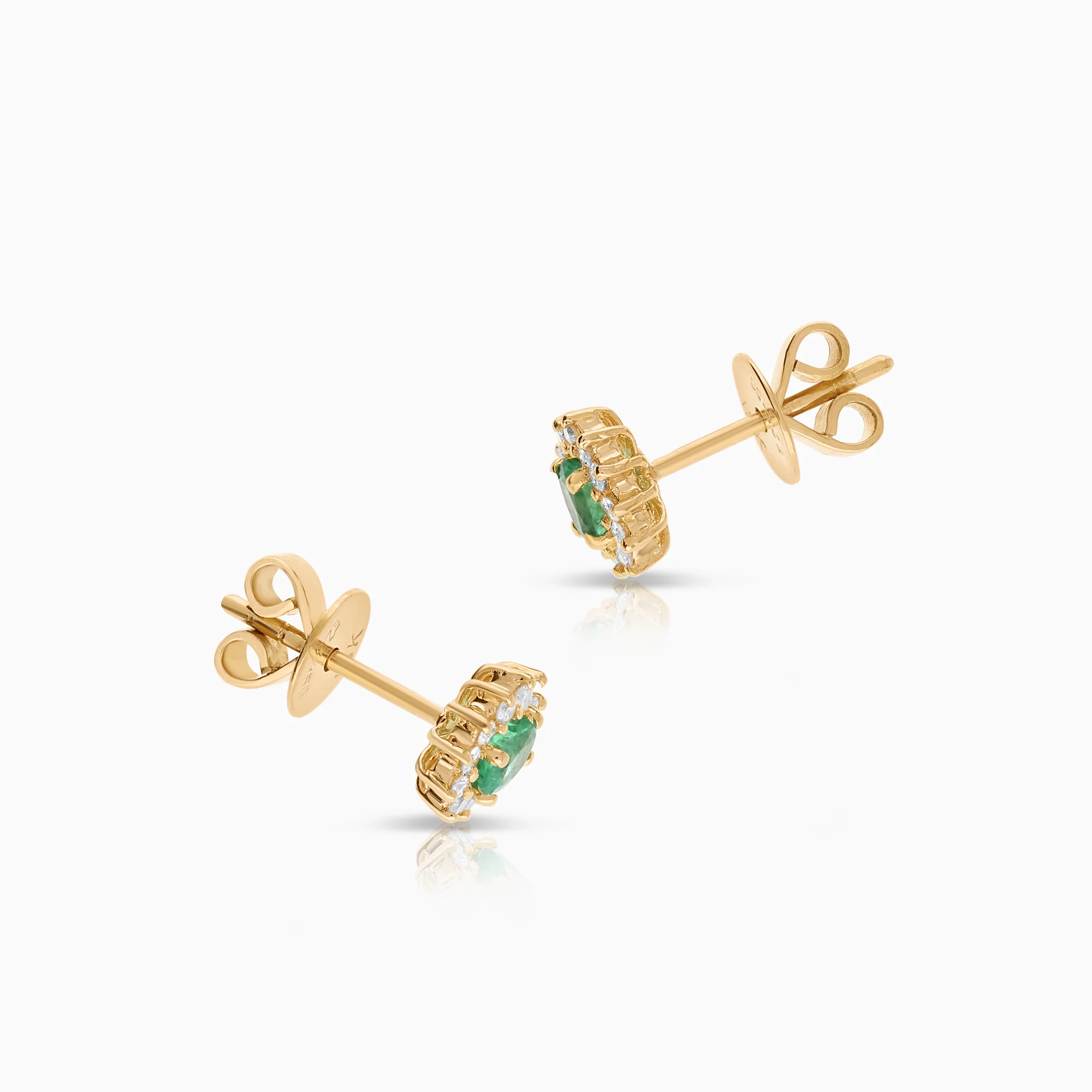Carmosé earrings emeralds 2.37g 18K gold - Image 2