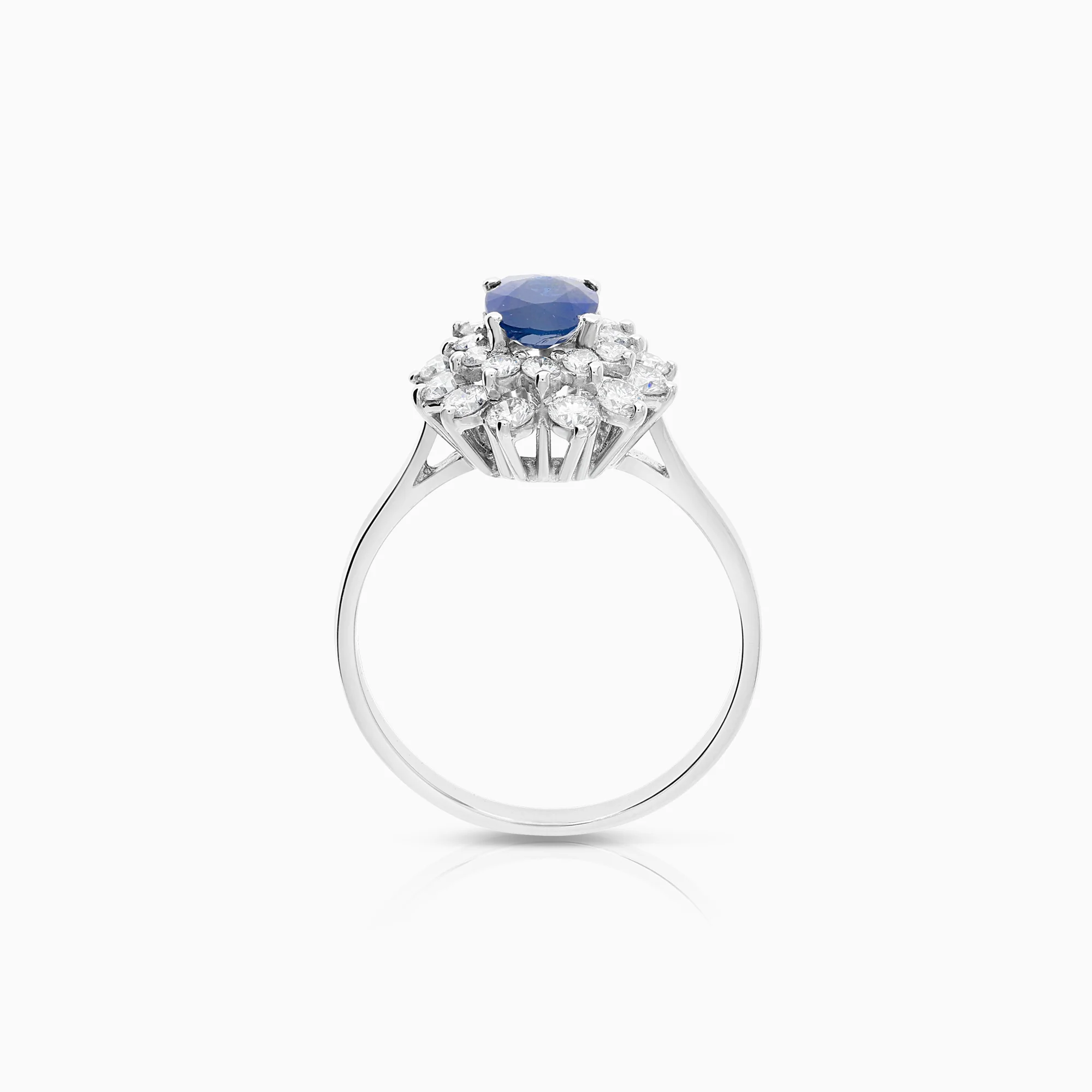 Carmosé ring 0.72ct 18K white gold - Image 3