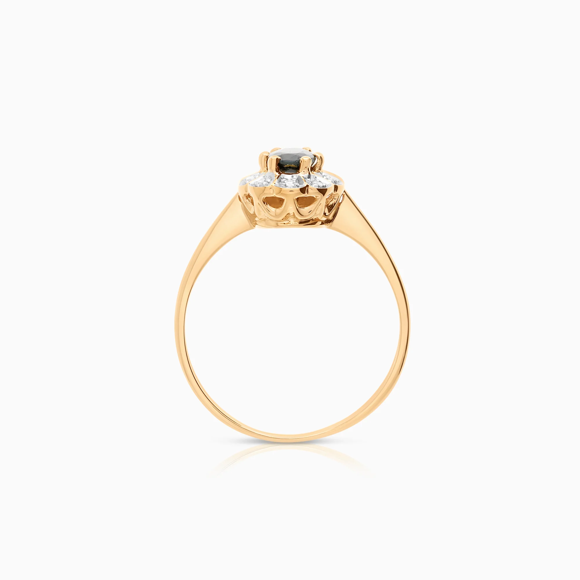 Carmosé ring sapphire 0.05ct 2.35g 18K gold - Image 2