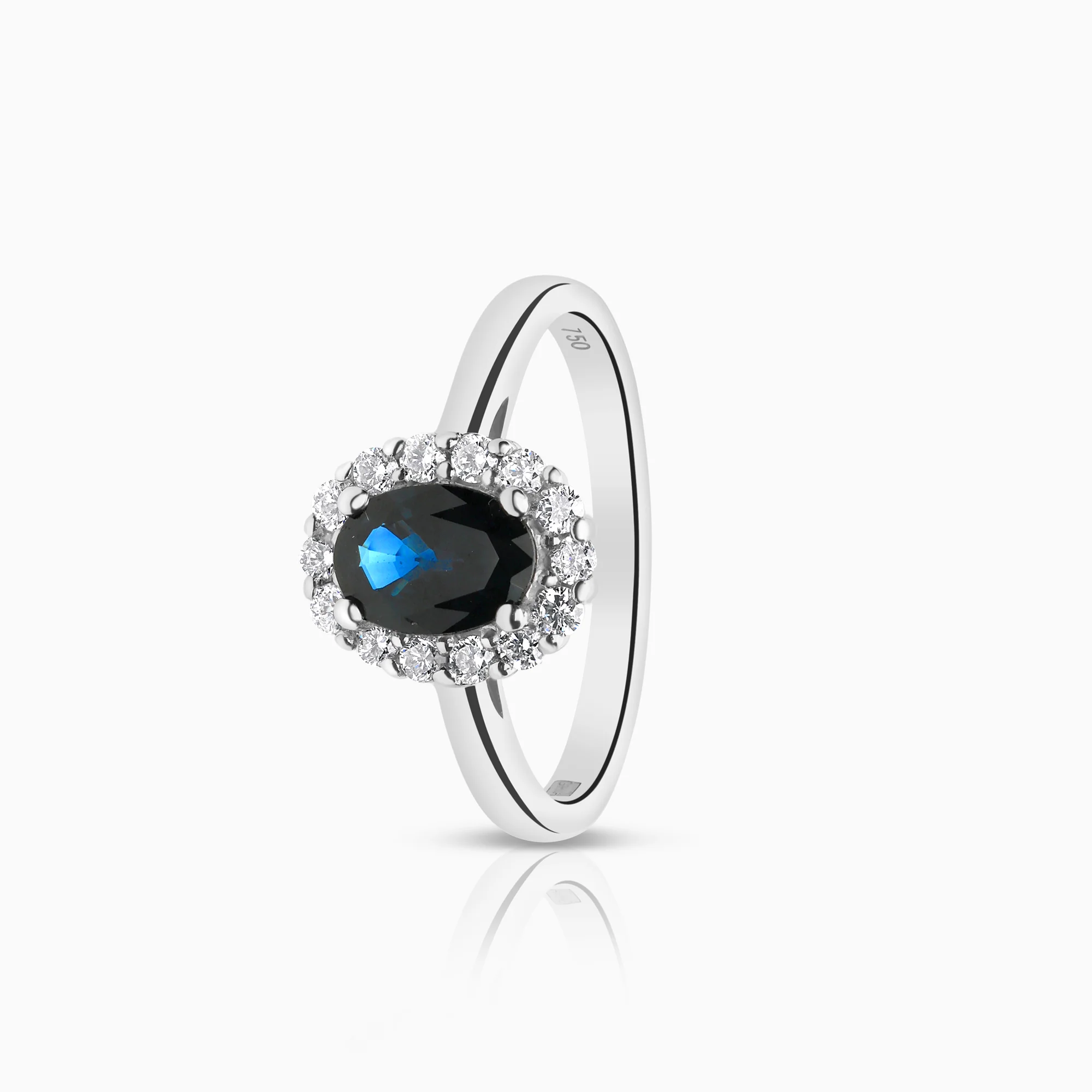 Carmosé ring 0.28ct 18K white gold