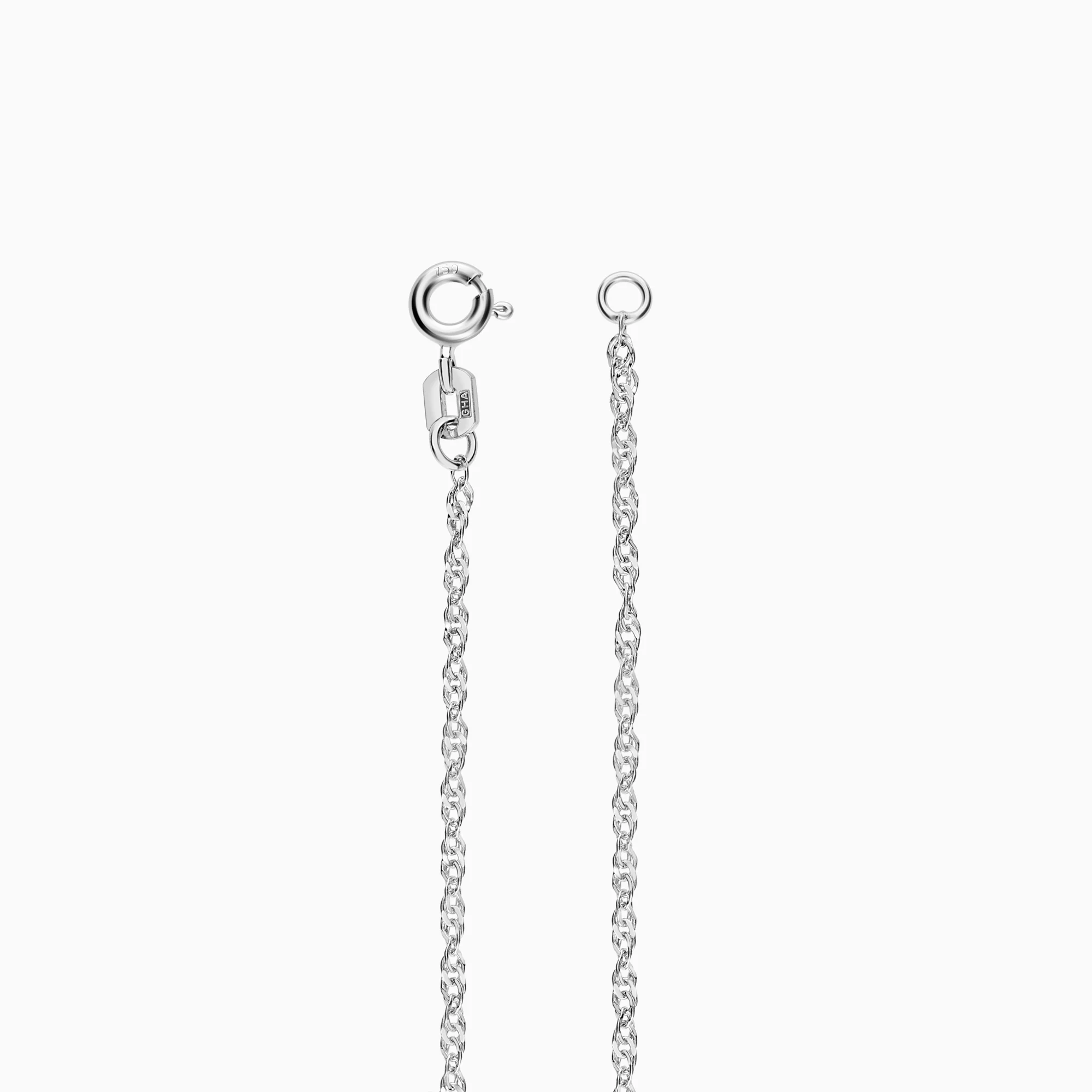 Rope bracelet 1.24g 18K white gold - Image 2