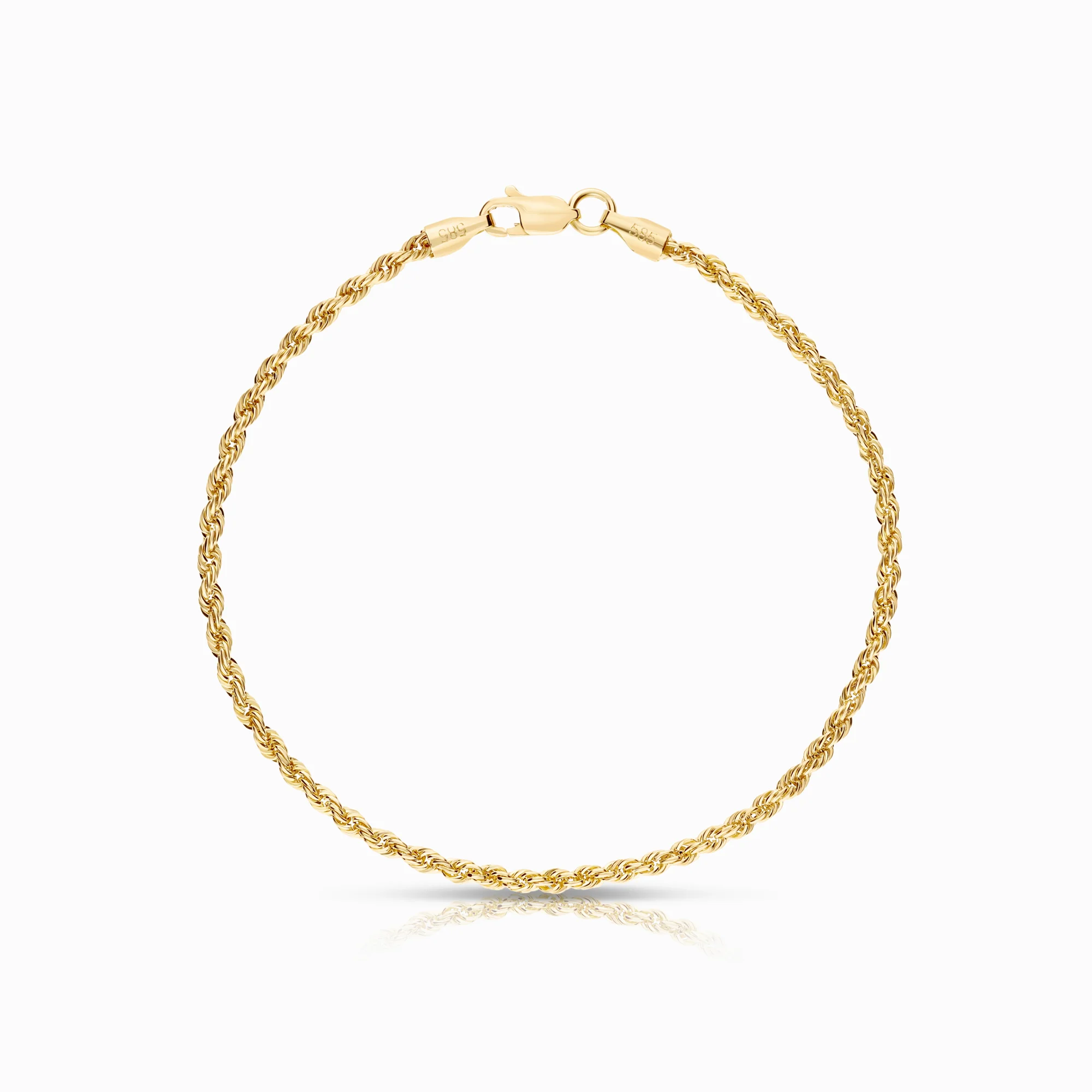 Rope bracelet 1.29g 14K gold