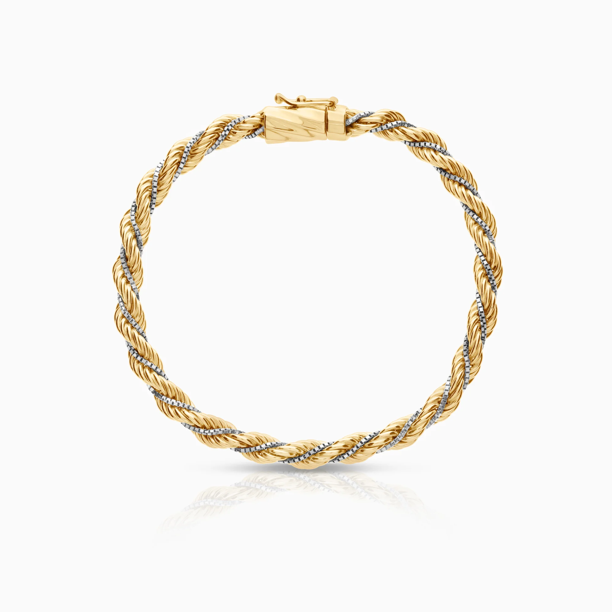 Rope bracelet 16.86g 18K gold