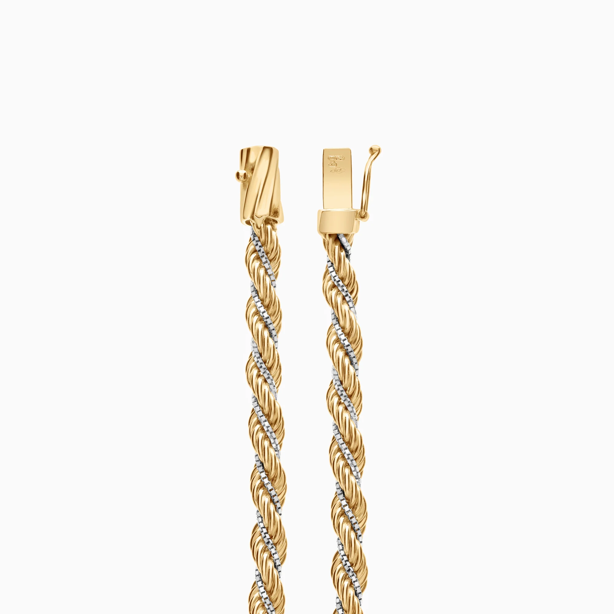 Rope bracelet 16.86g 18K gold - Image 2