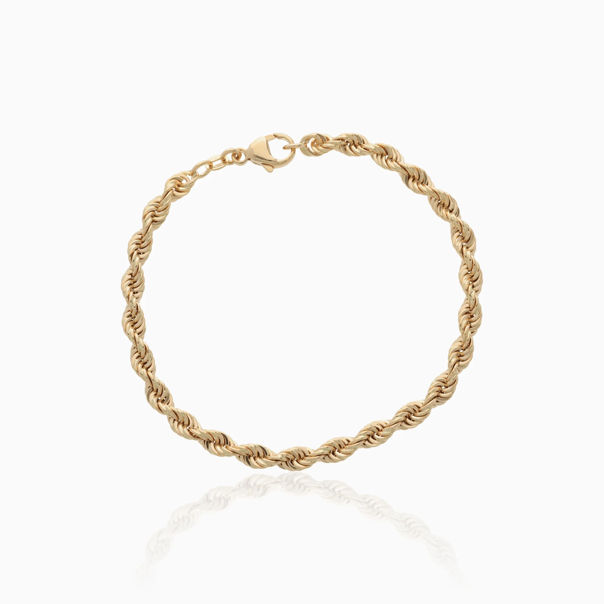 Rope bracelet 17.8g 18K gold