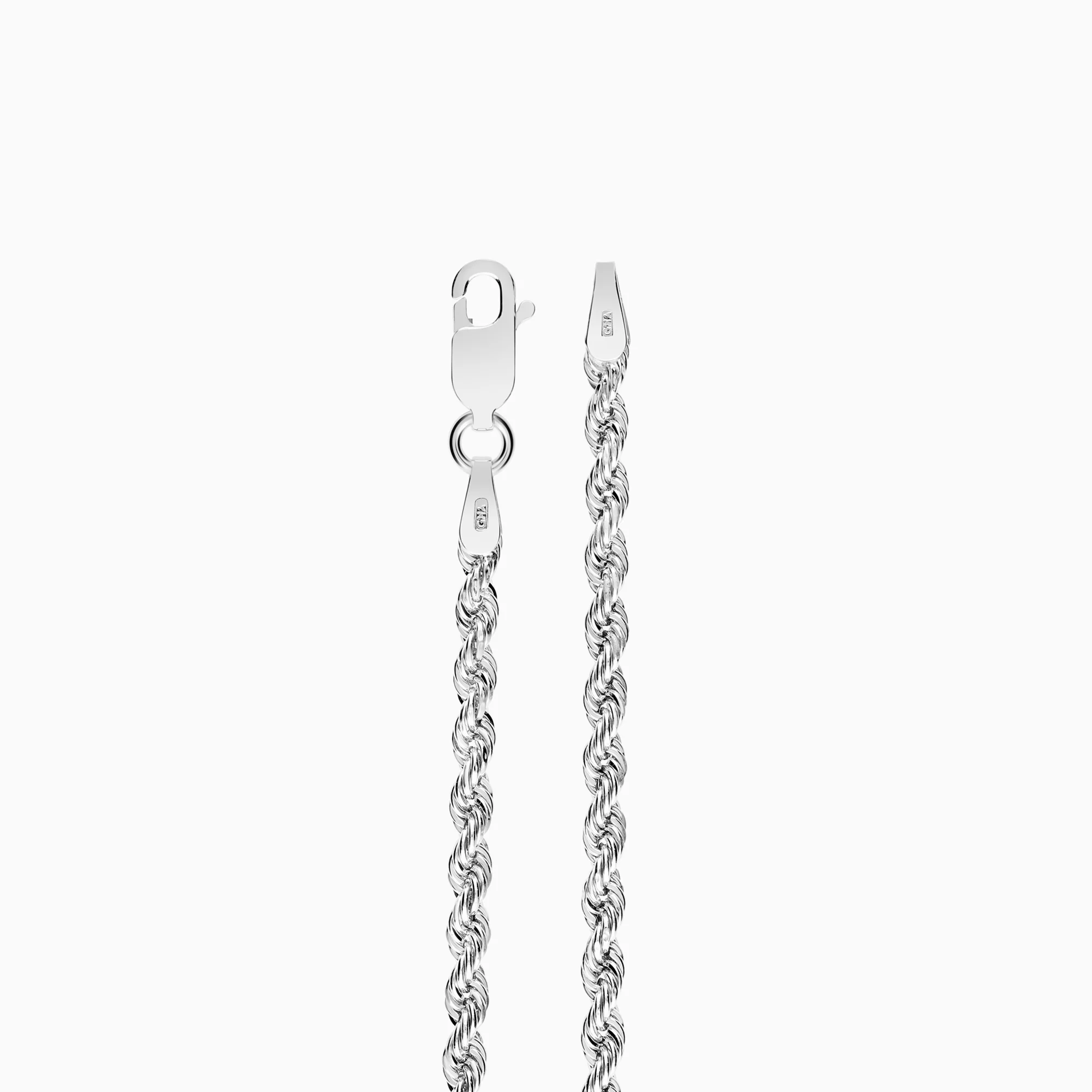 Rope bracelet 2.18g 18K white gold - Image 2