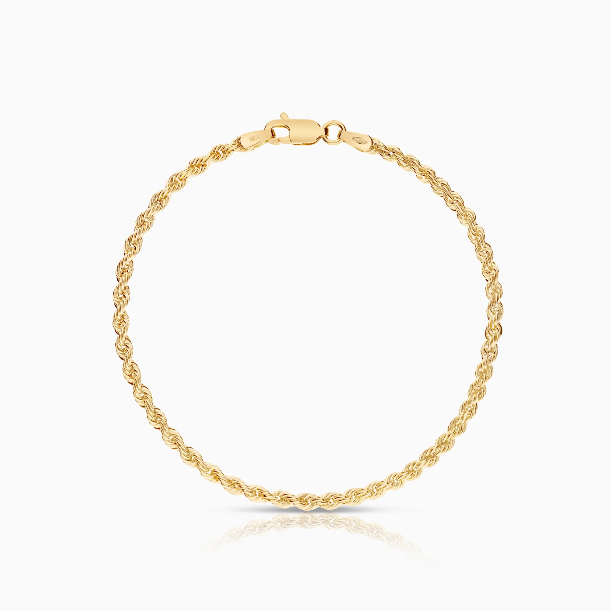 Rope bracelet 2.19g 18K gold