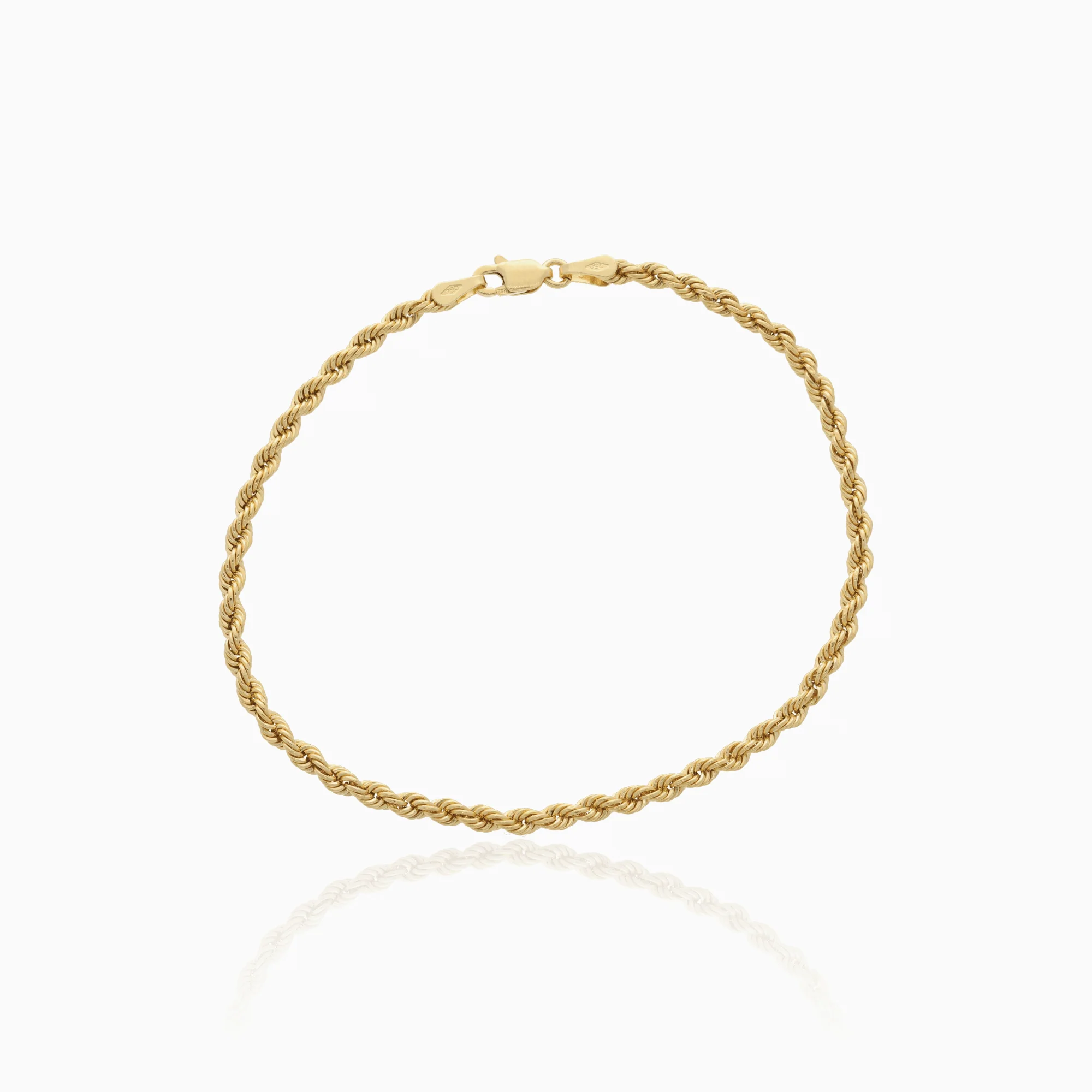 Rope bracelet 2.0g 18K gold
