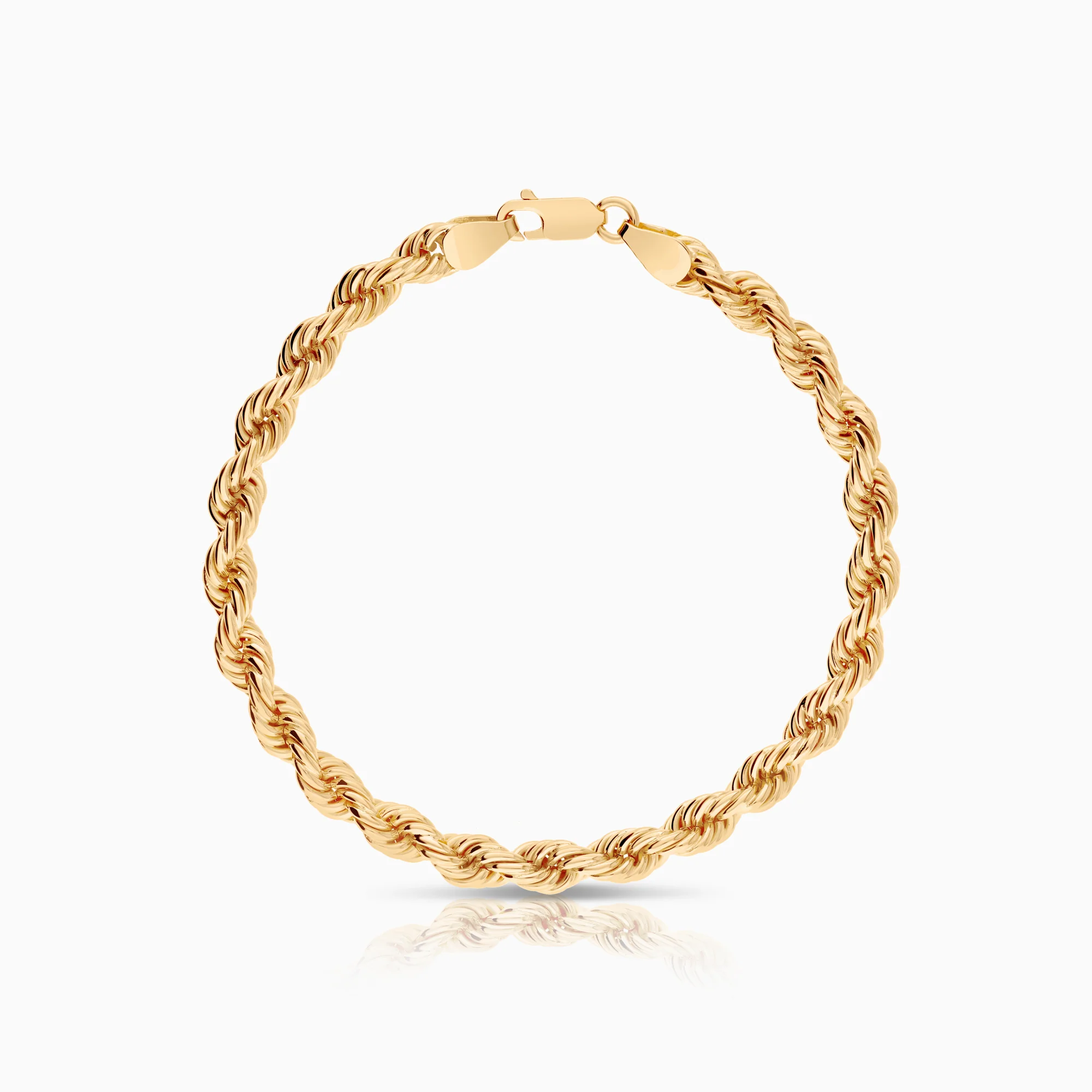 Rope bracelet 29.62g 18K gold