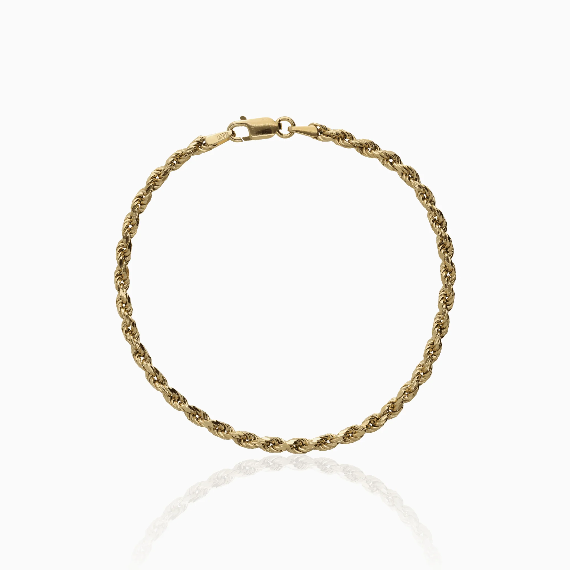 Rope Bracelet 3.68g 18K gold