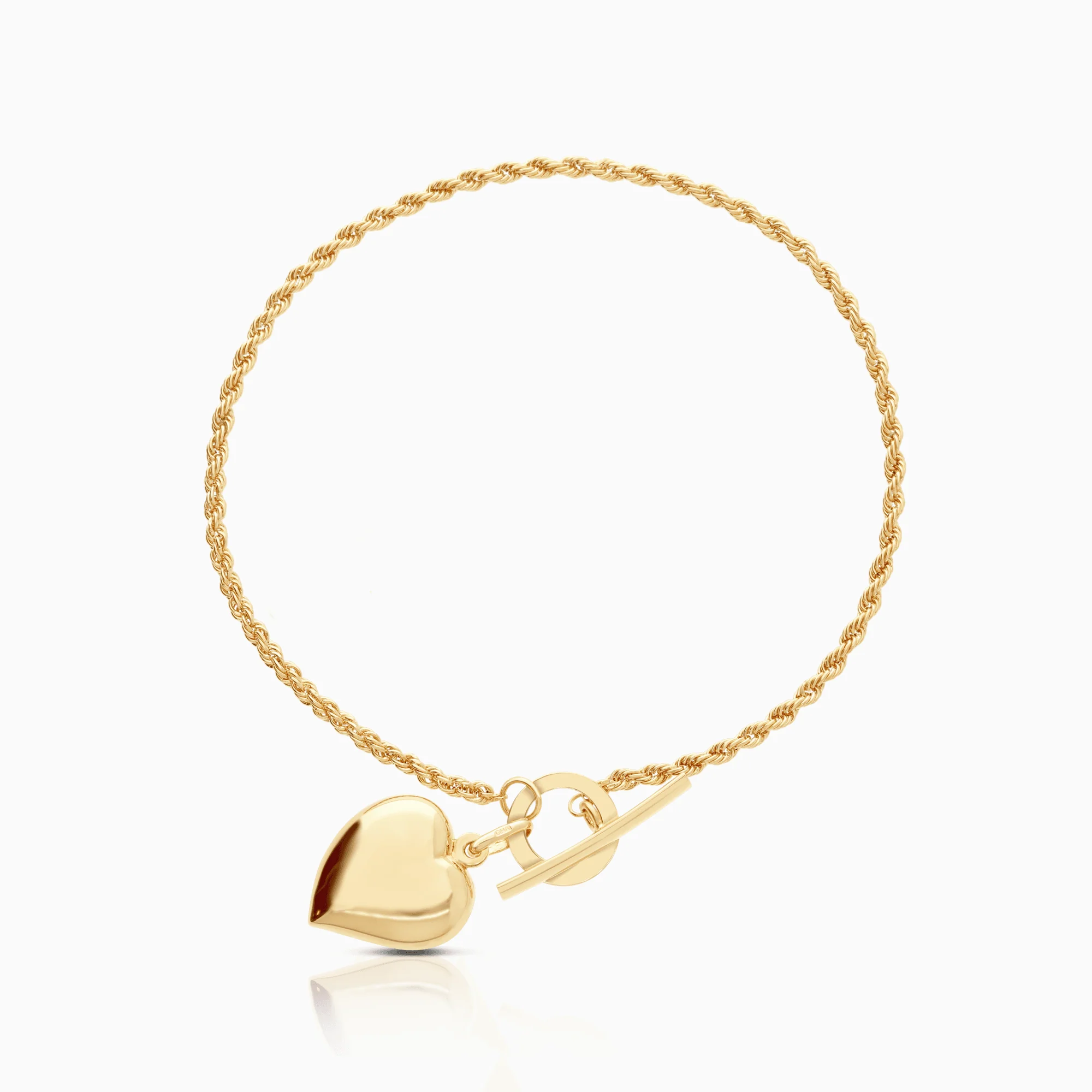 Rope Bracelet 3.94g 18K Gold