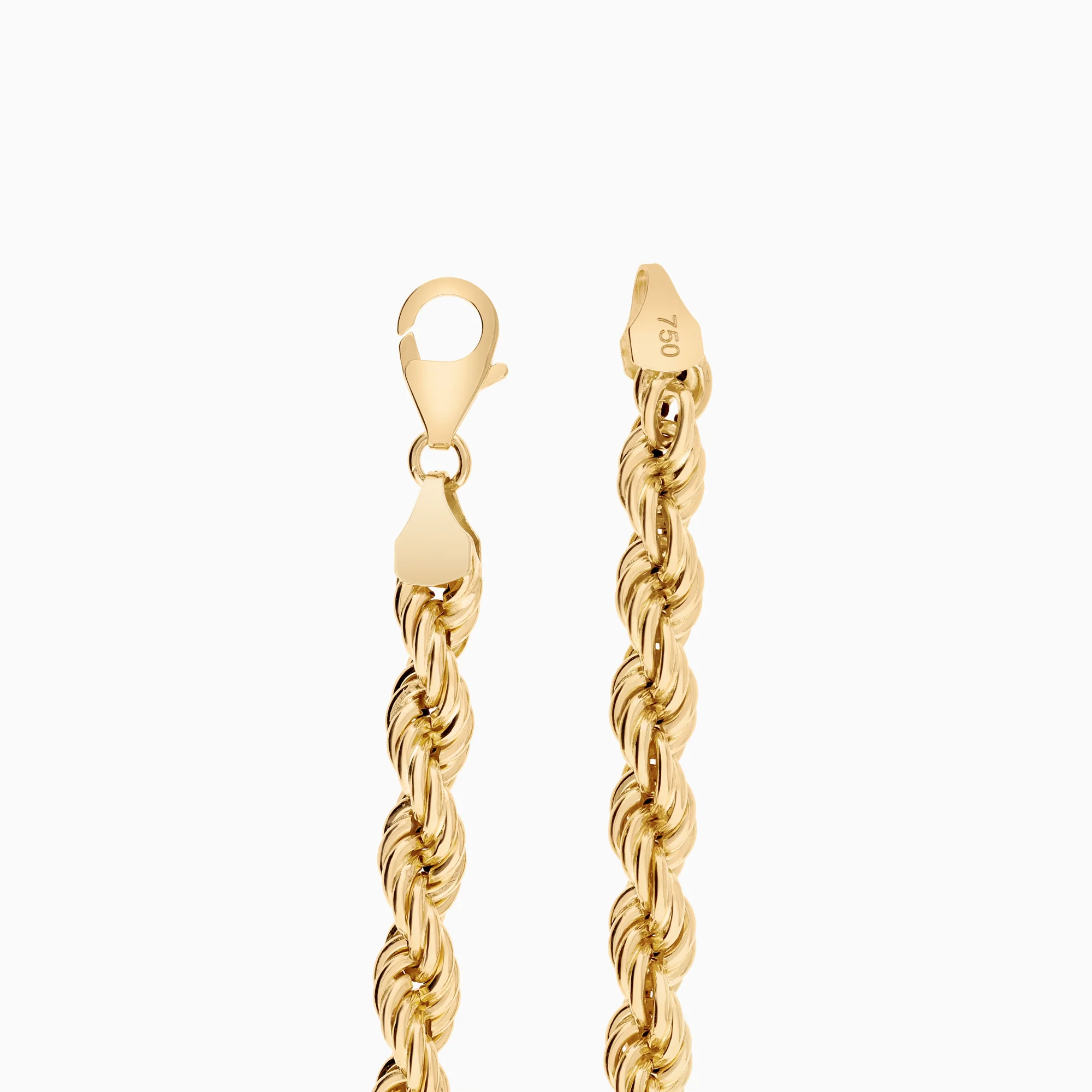 Rope bracelet 6.58g 18K gold - Image 2