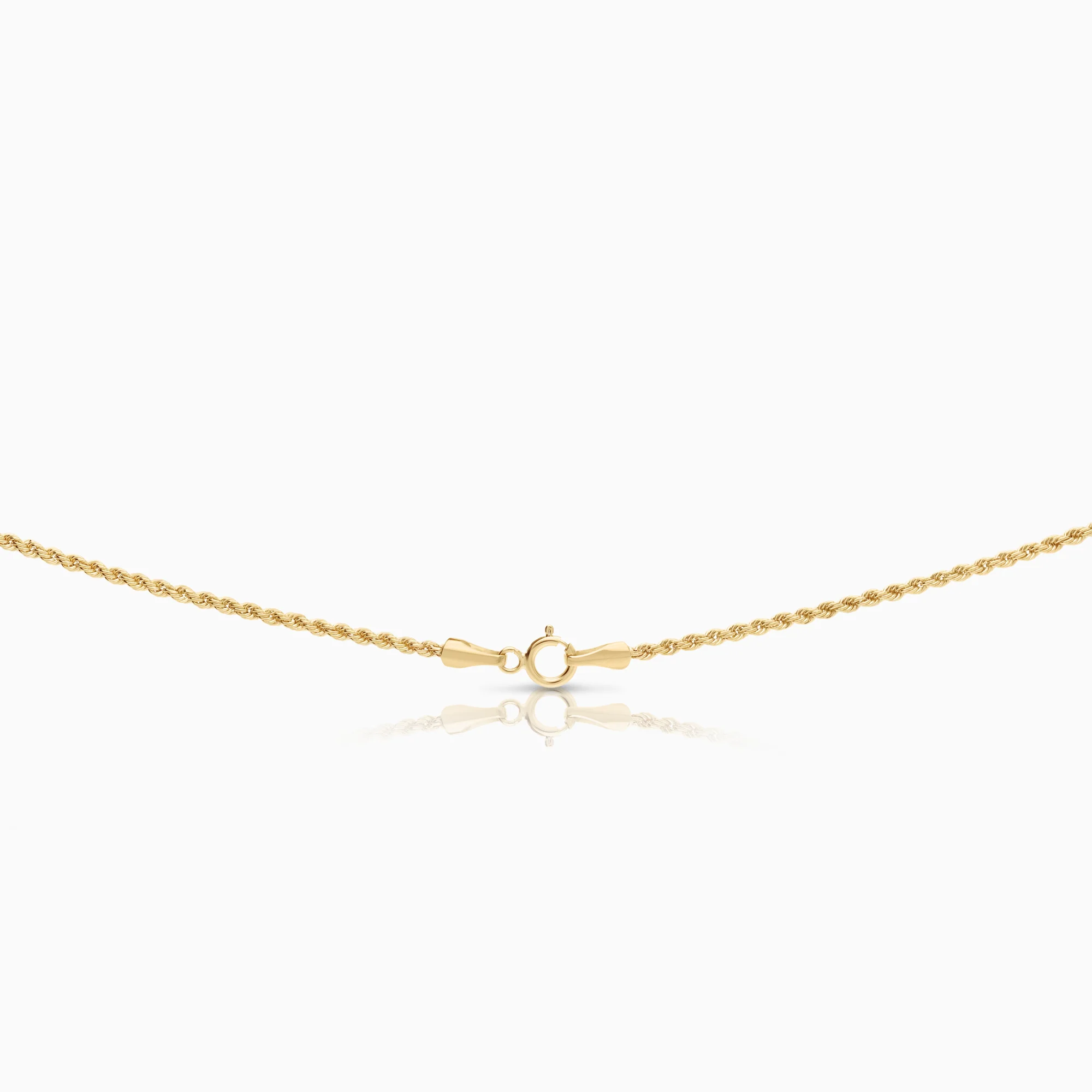 Rope necklace 1.62g 14K gold - Image 2