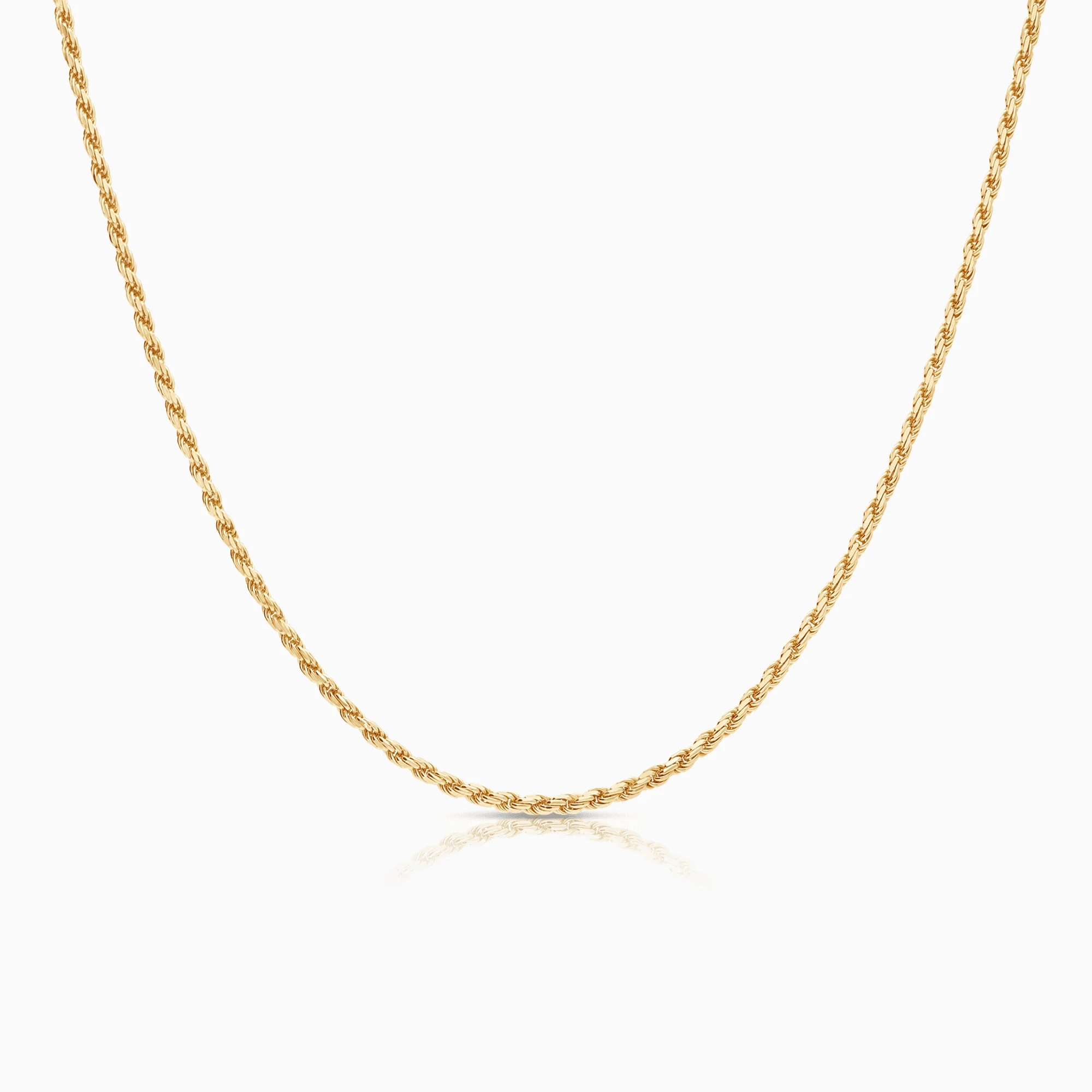 Rope necklace 10.70g 18K gold