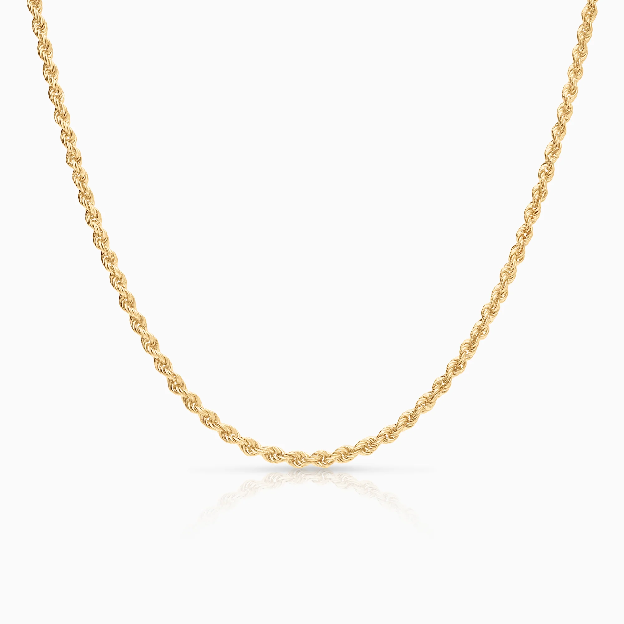 Rope necklace 11.07g 18K gold