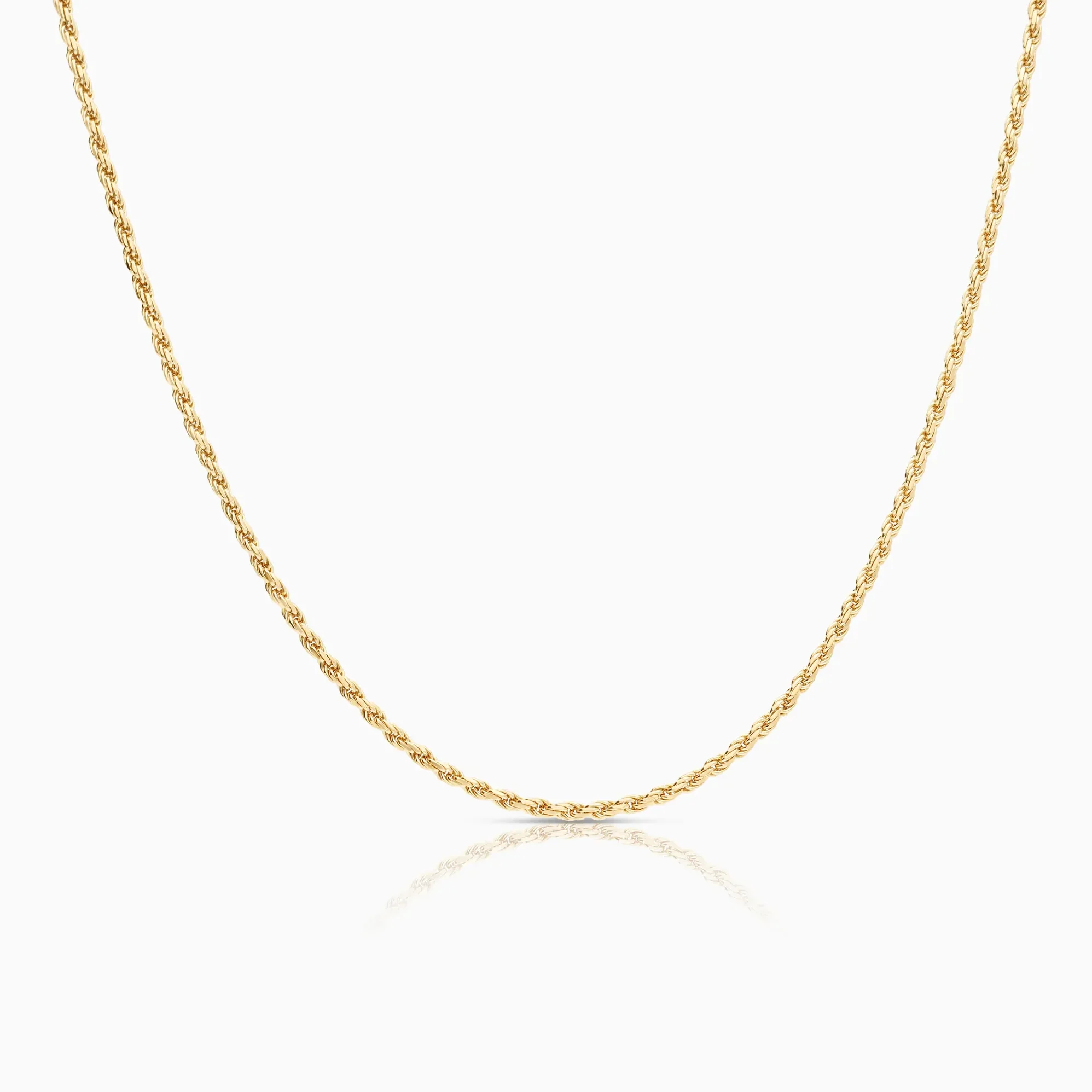 Rope necklace 11.55g 18K gold