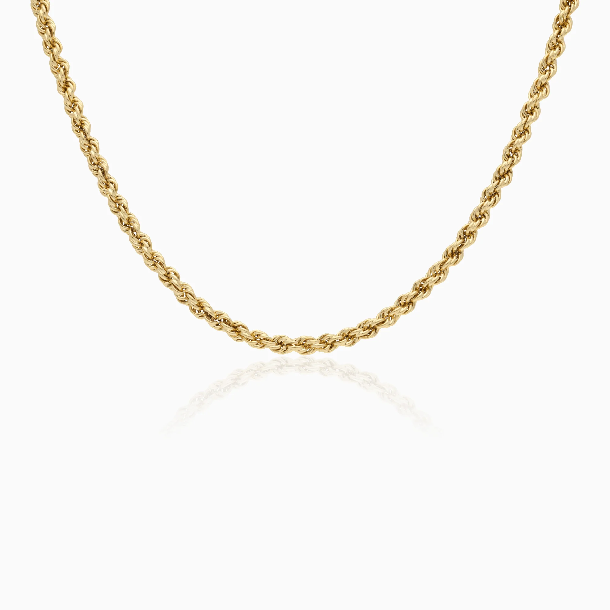 Rope necklace 17.15g 18K gold