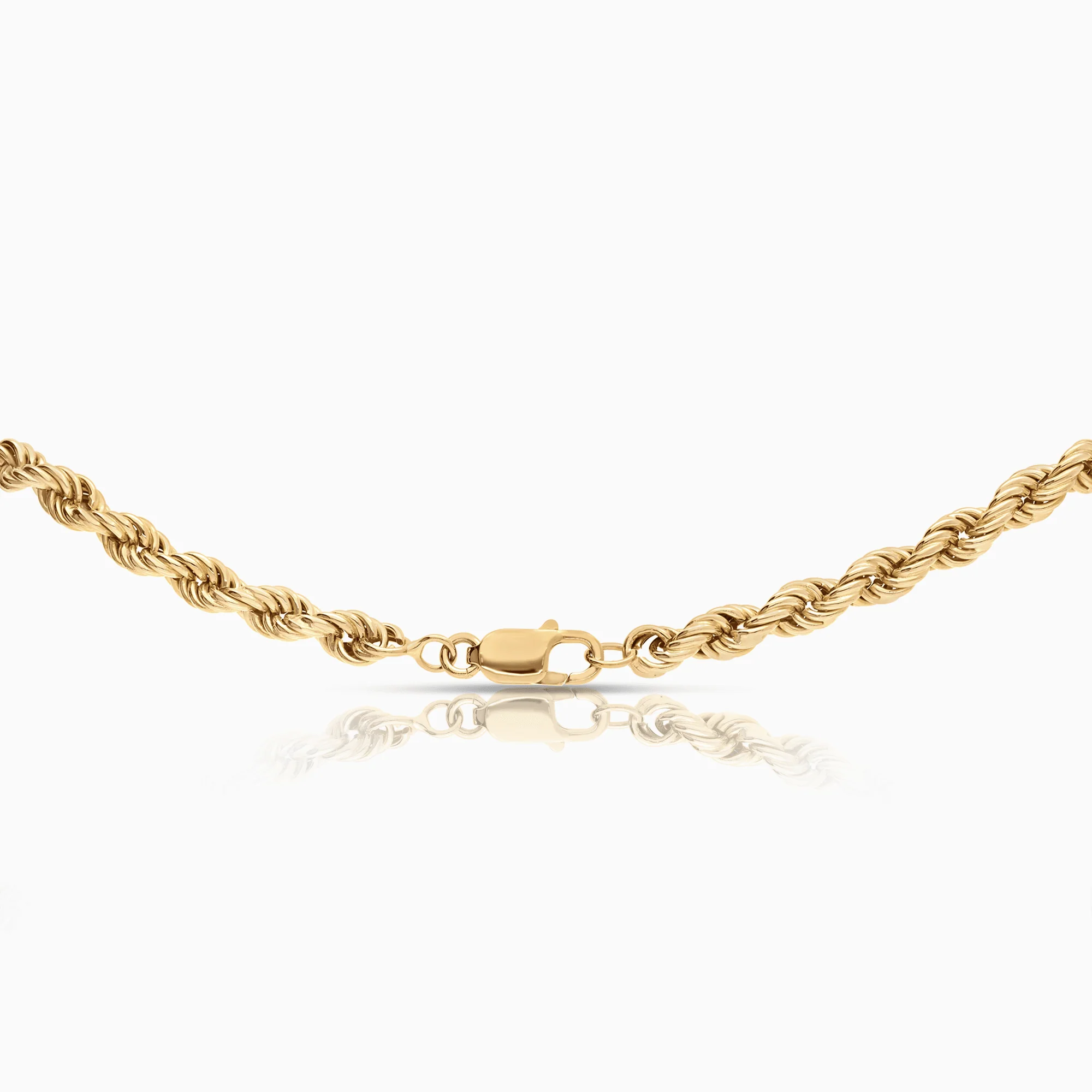 Rope necklace 25.72g 18K gold - Image 2