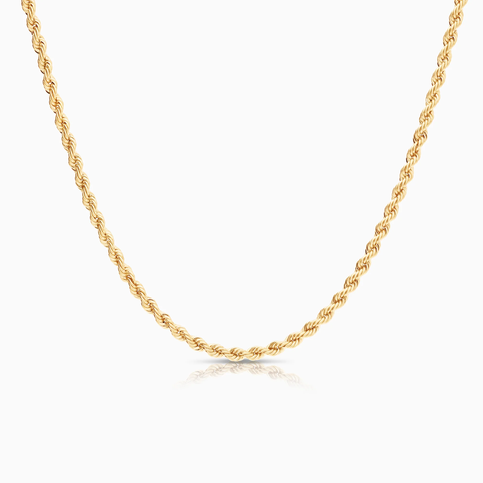 Rope necklace 4.63g 18K gold