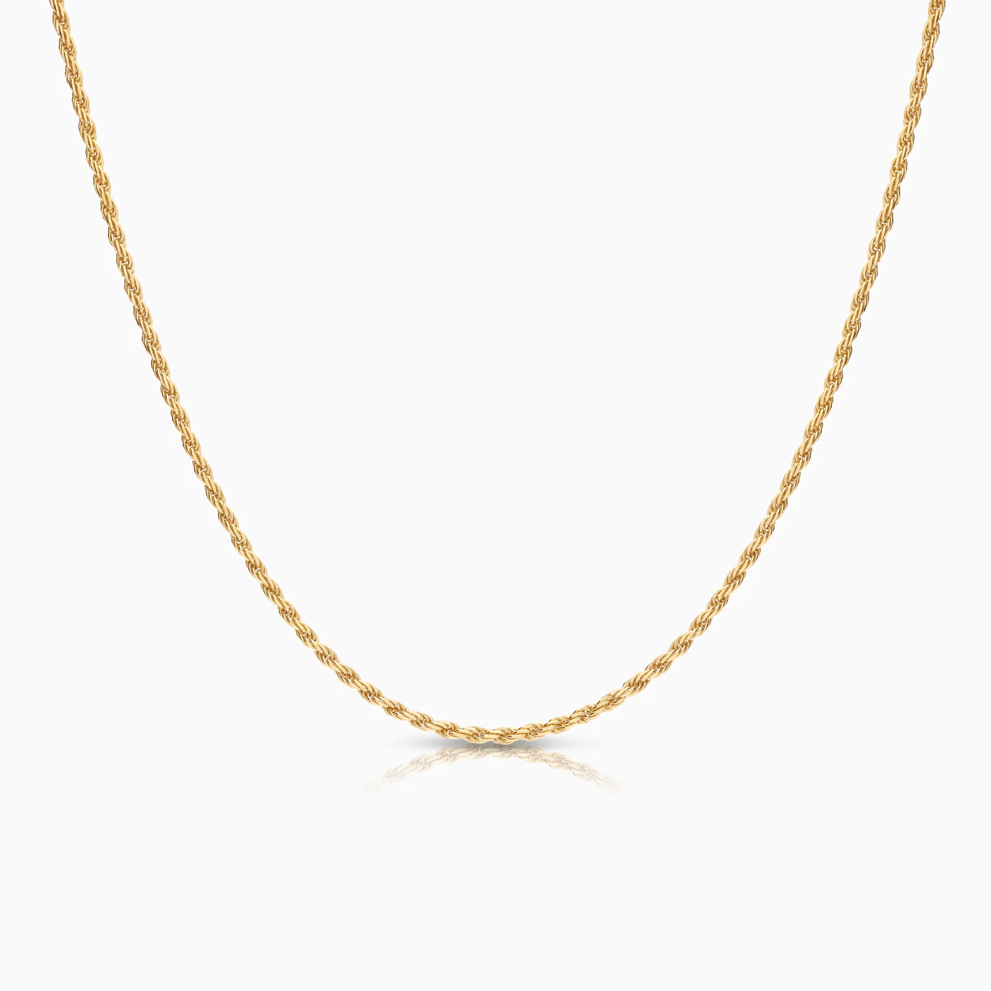 Rope necklace 5.81g 18K gold