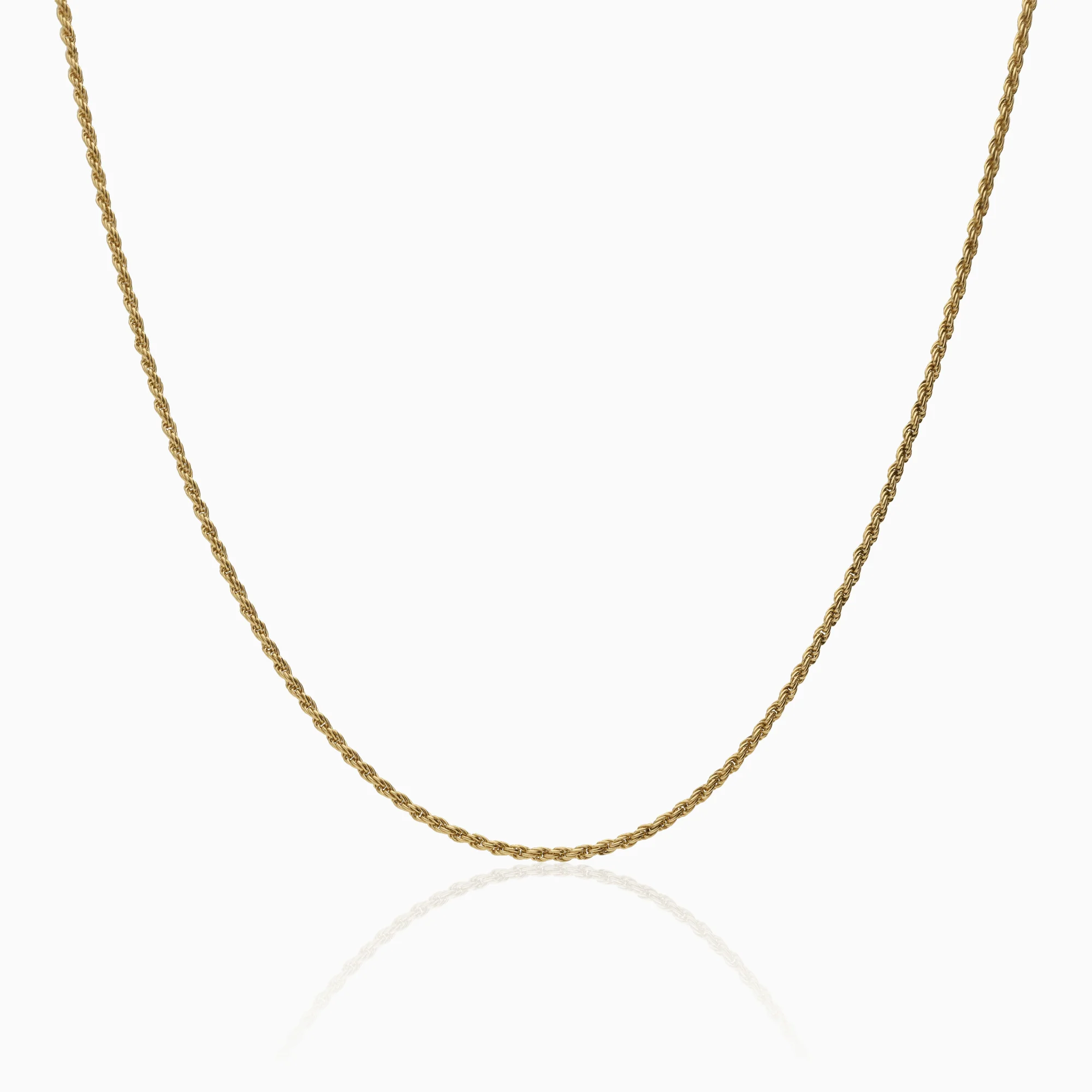 Rope necklace 5.98g 18K gold