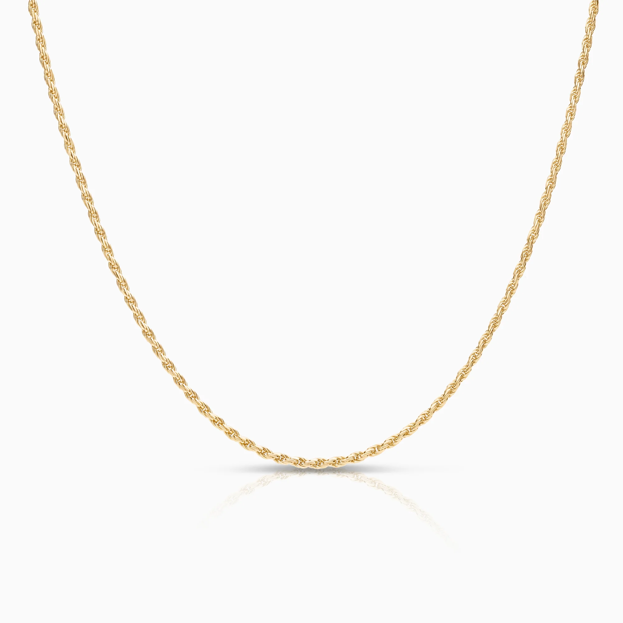 Rope necklace 6.86g 18K gold