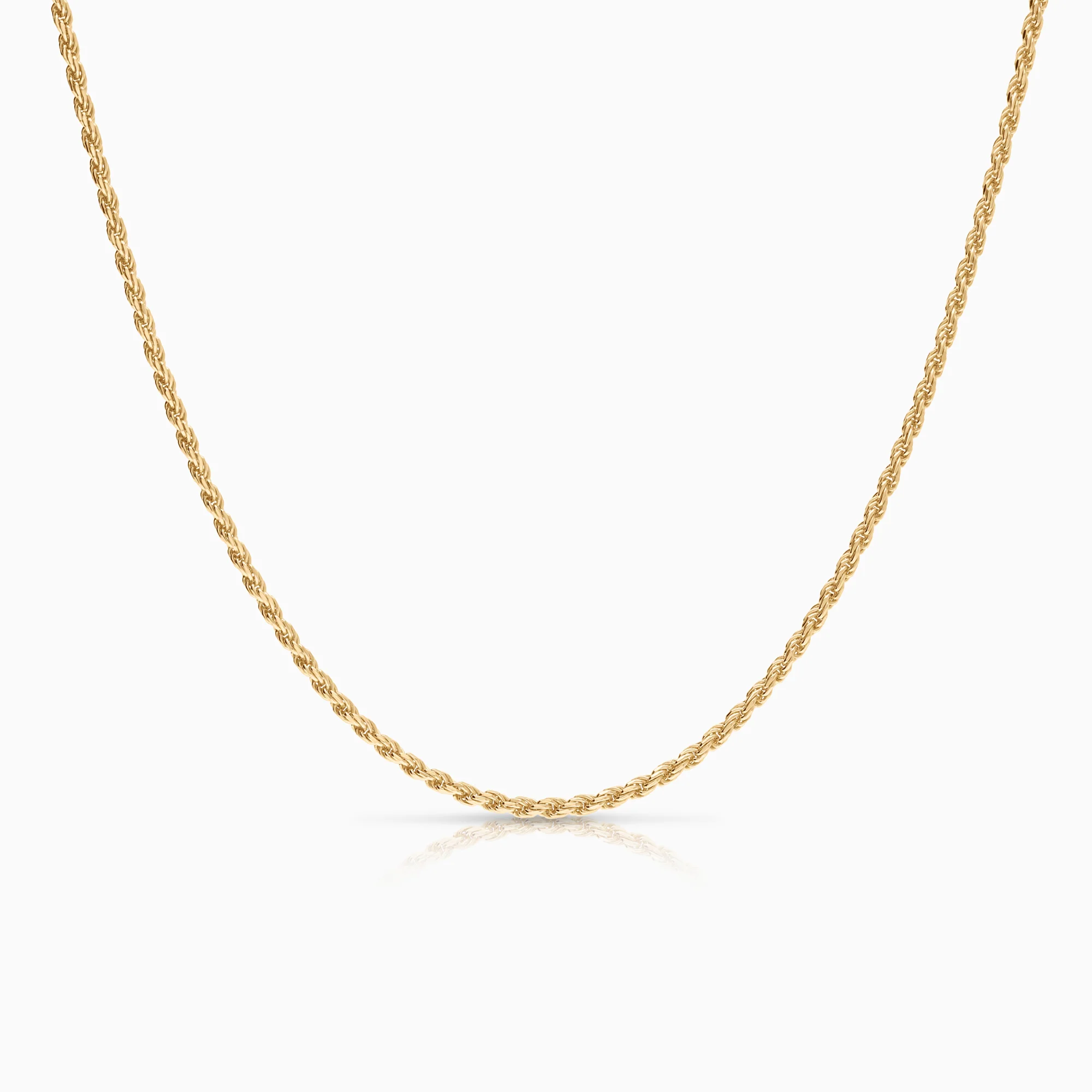 Rope necklace 6.88g 18K gold