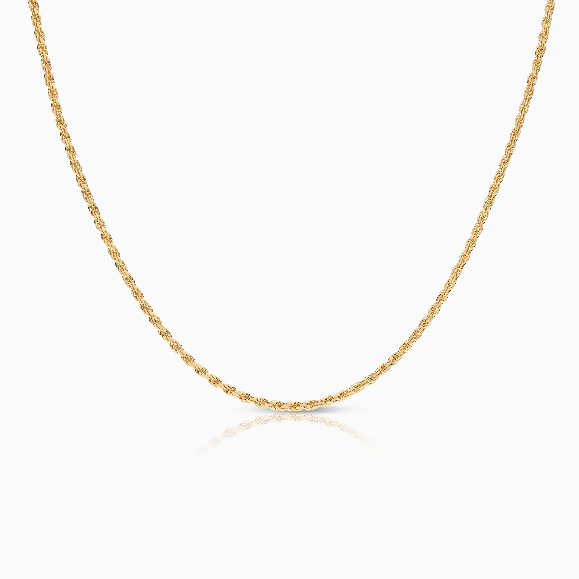 Rope necklace 7.96g 18K gold