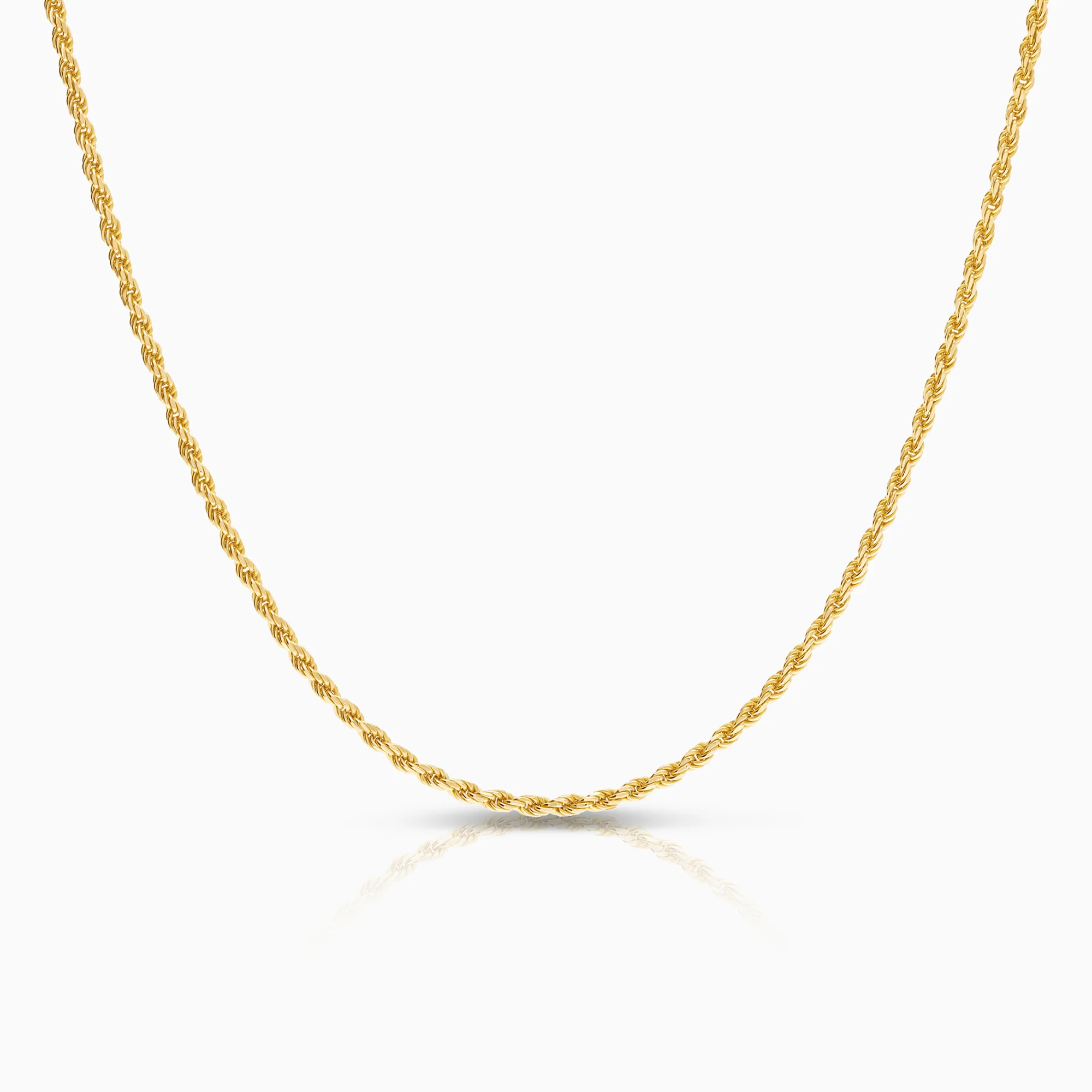 Rope necklace 7.97g 18K gold