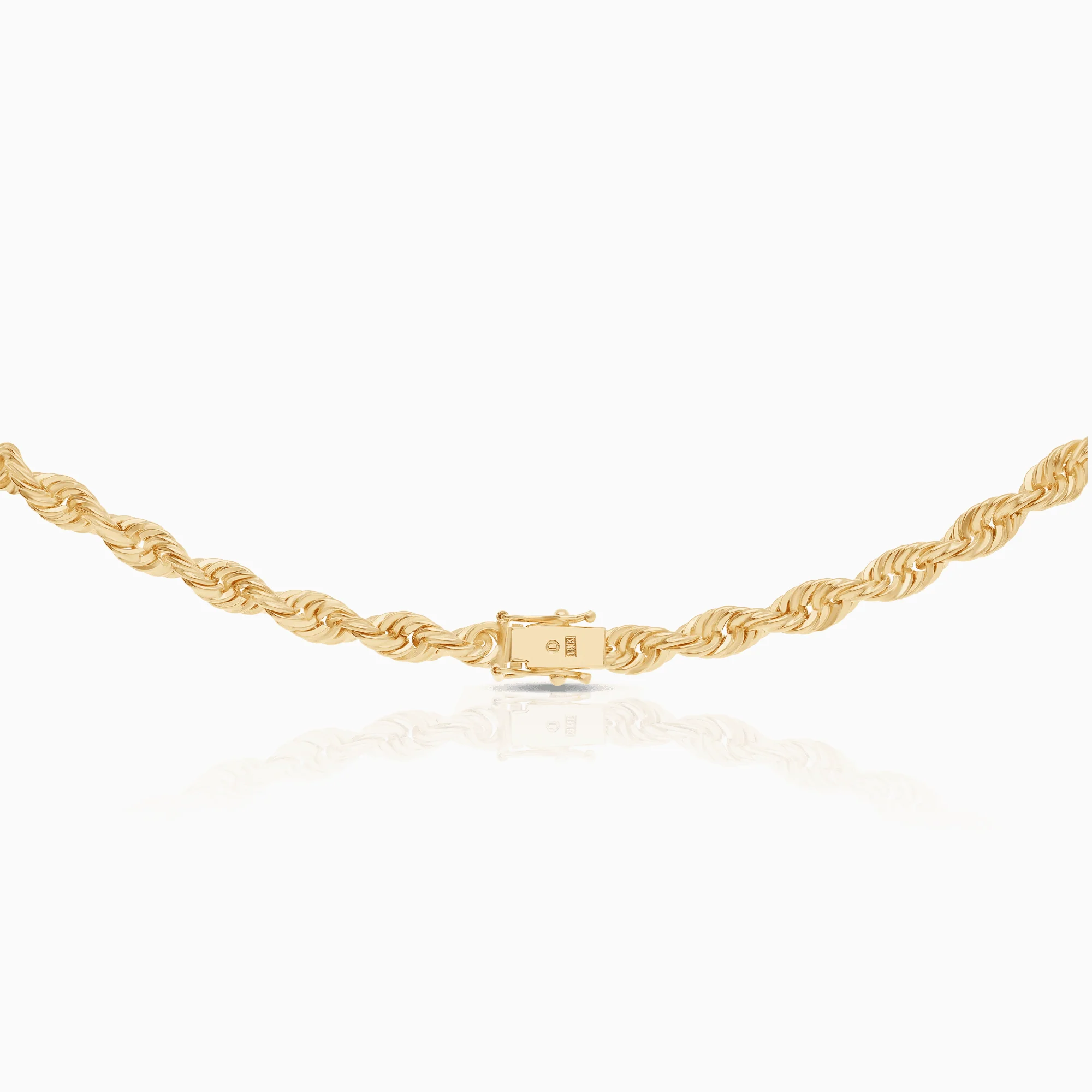 Rope necklace 75.86g 18K gold - Image 2