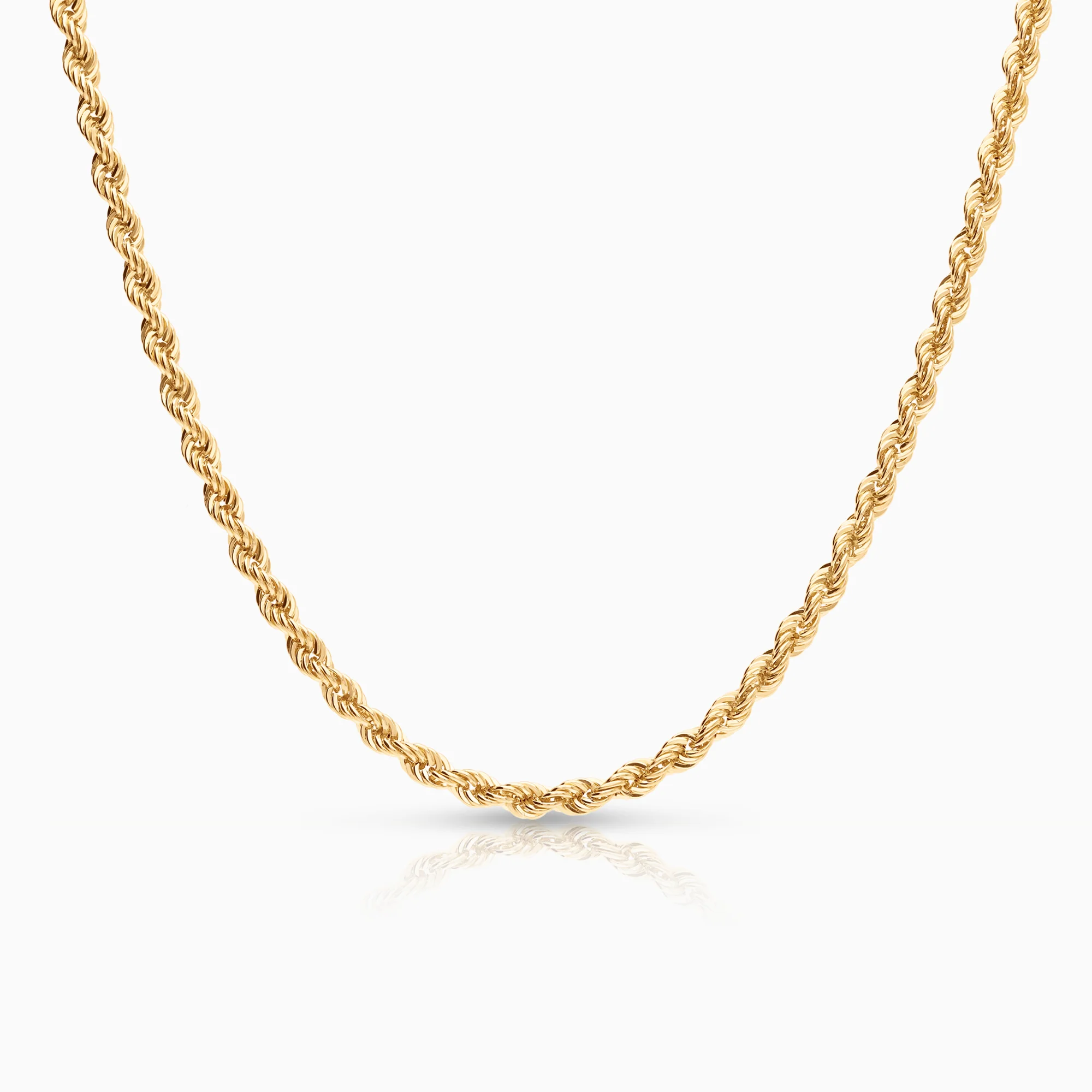 Rope necklace 8.30g 18K gold