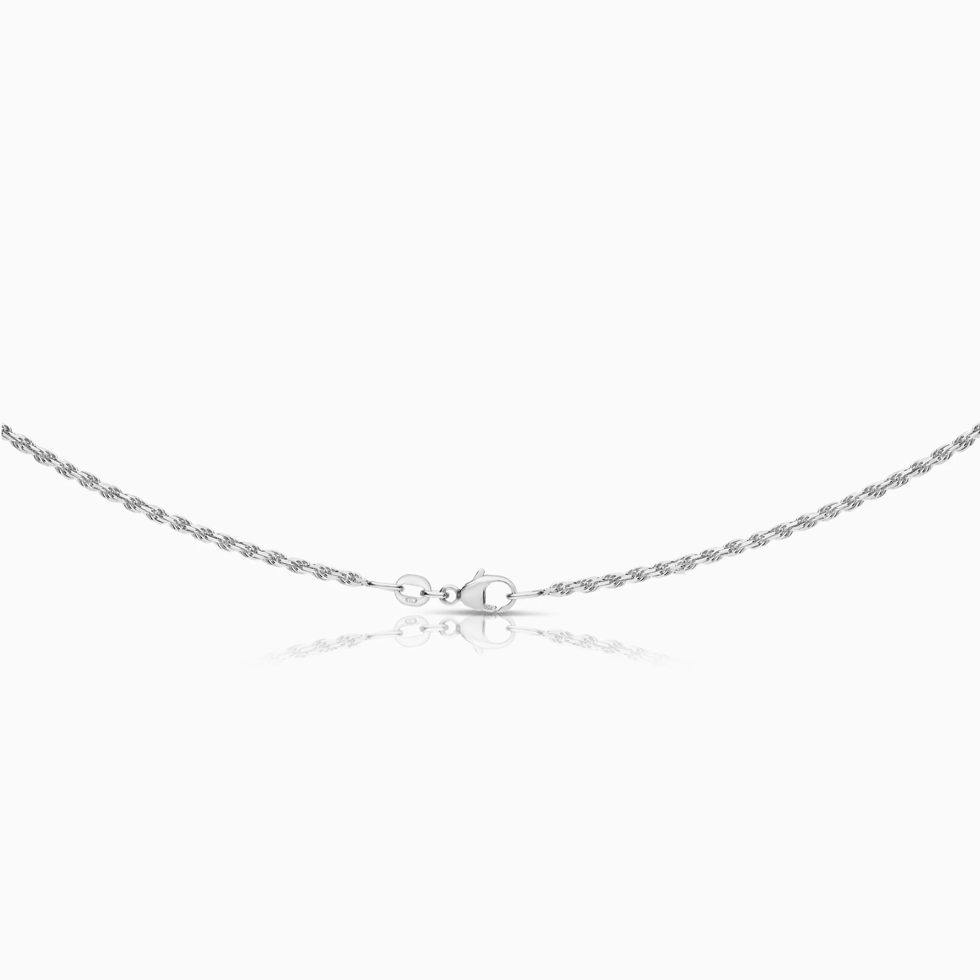 Rope Necklace 8.70g 18K White Gold - Image 2