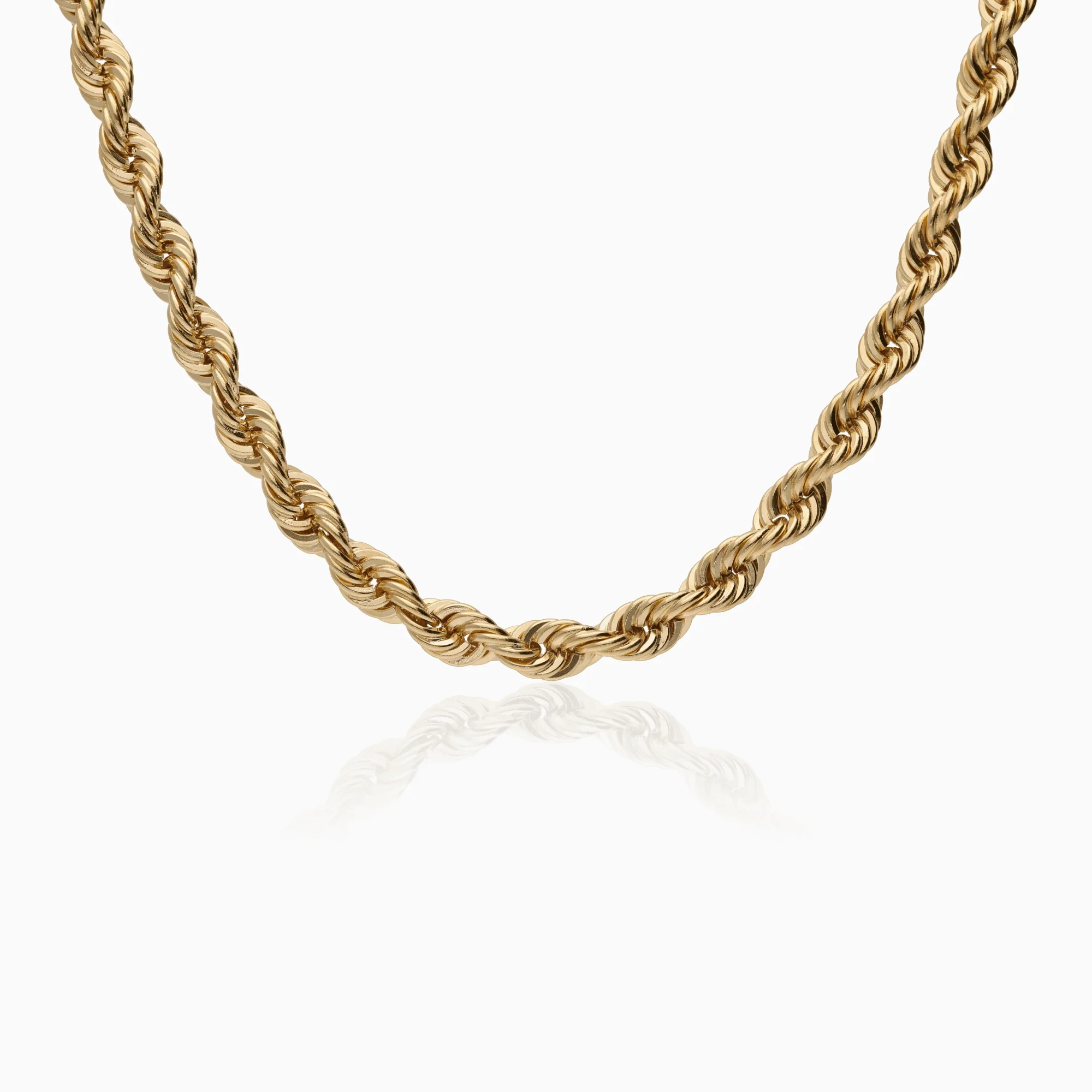 Rope chain 106.55g 18K gold