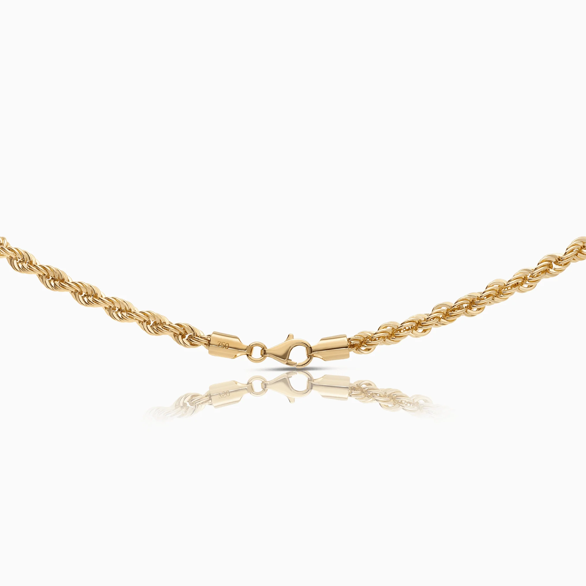 Rope chain 14.04g 18K gold - Image 2