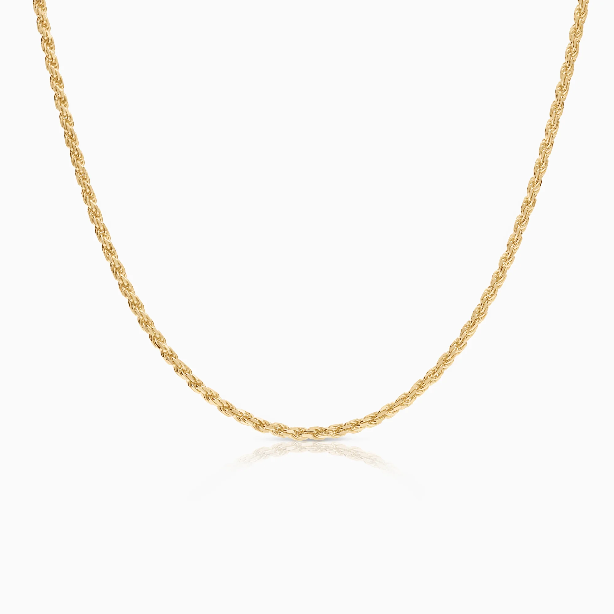 Rope chain 26.00g 18K gold